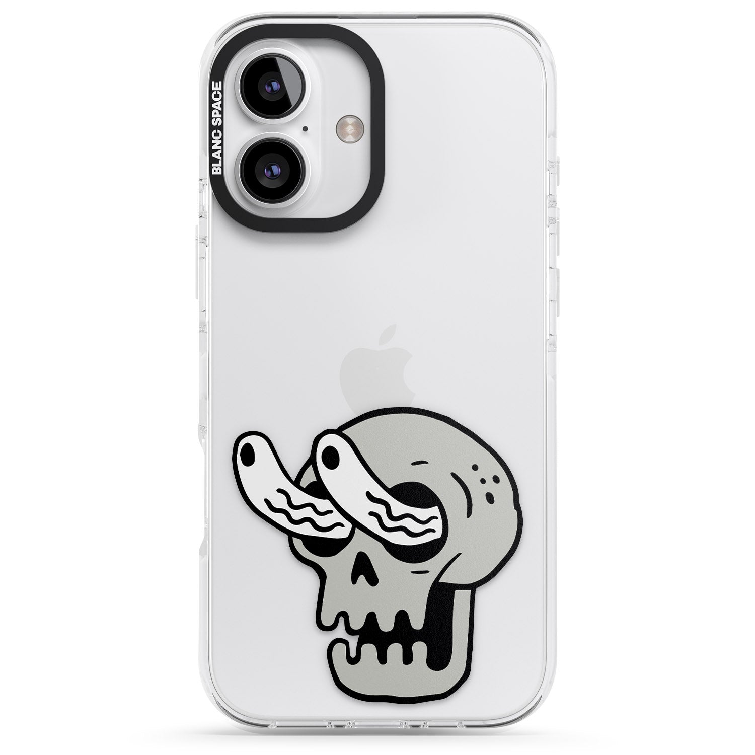 iPhone 16 Pro Max Skull Eyes Black Impact Phone Case