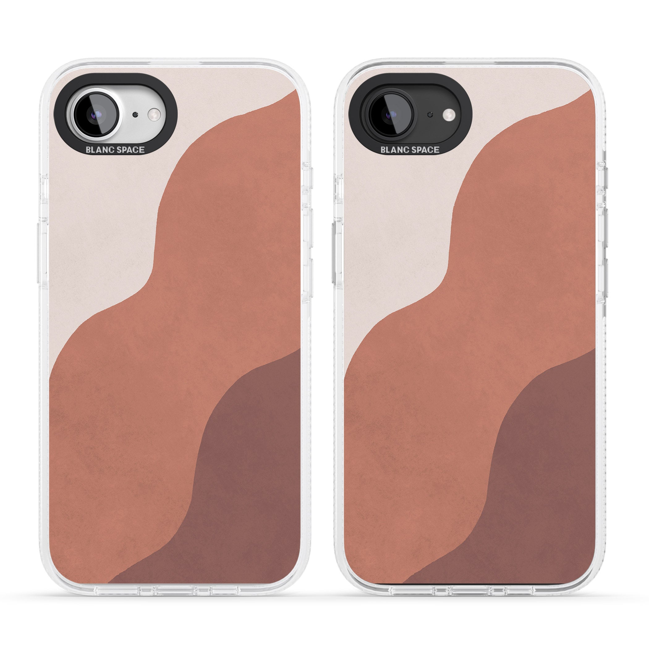 Lush Abstract Watercolour Design #3 iPhone 16e Clear Case Impact Air - Blanc Space