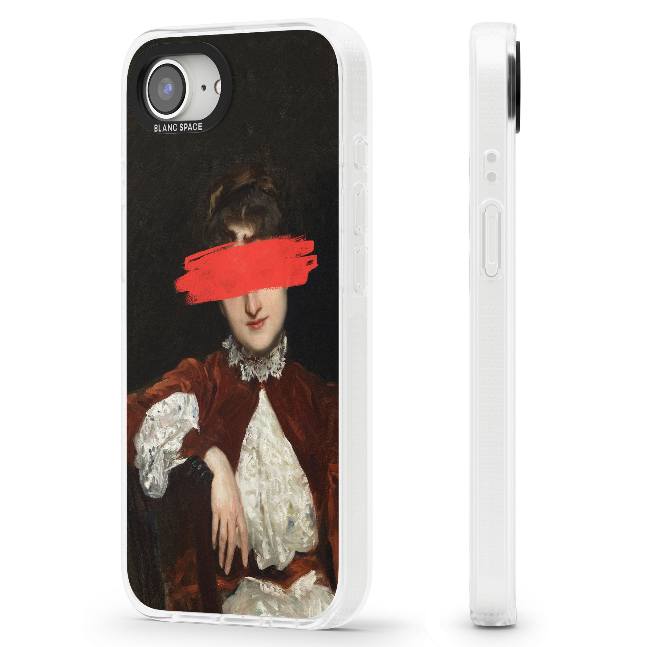 A NEW DAWN iPhone 16e Clear Case Impact Air - Blanc Space