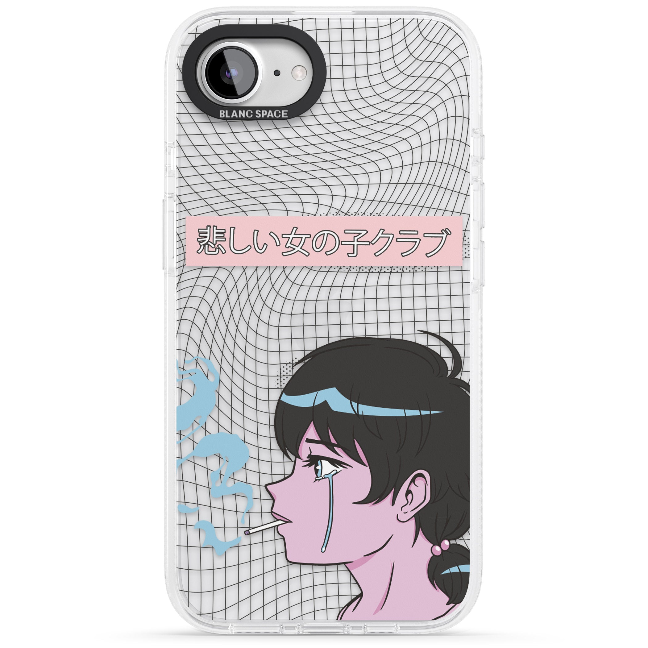Lost Love iPhone 16e Clear Case Impact Air - Blanc Space
