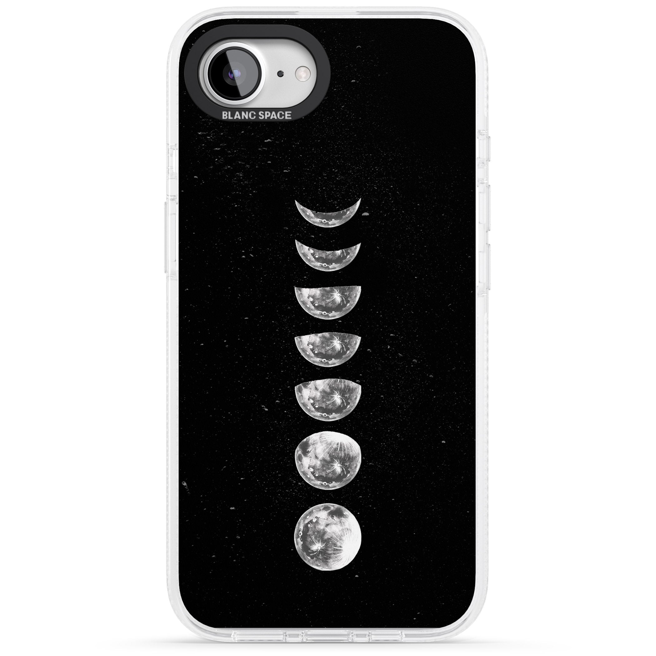 Light Watercolour Moons