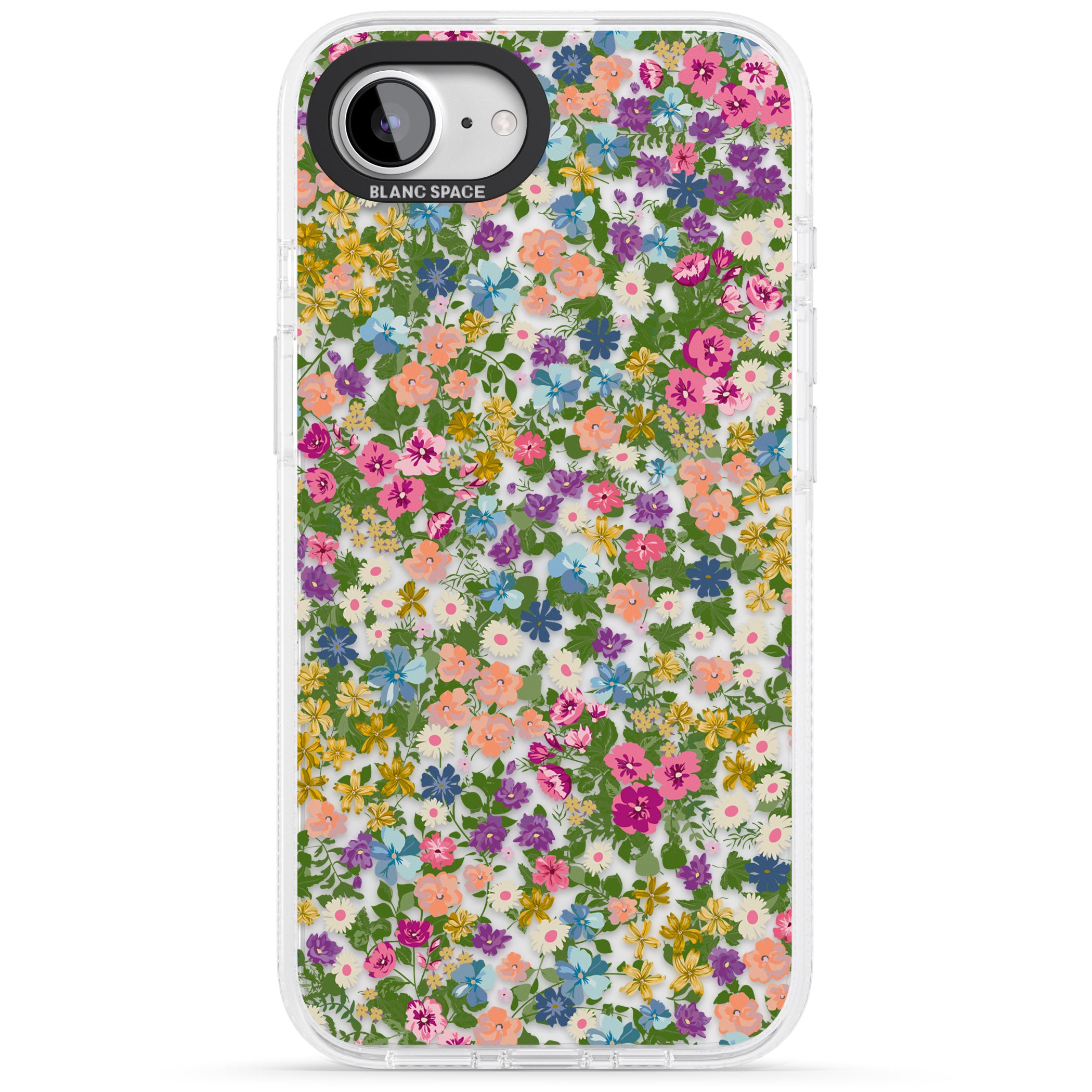 Tuscan Meadow iPhone 16e Clear Case Impact Air - Blanc Space