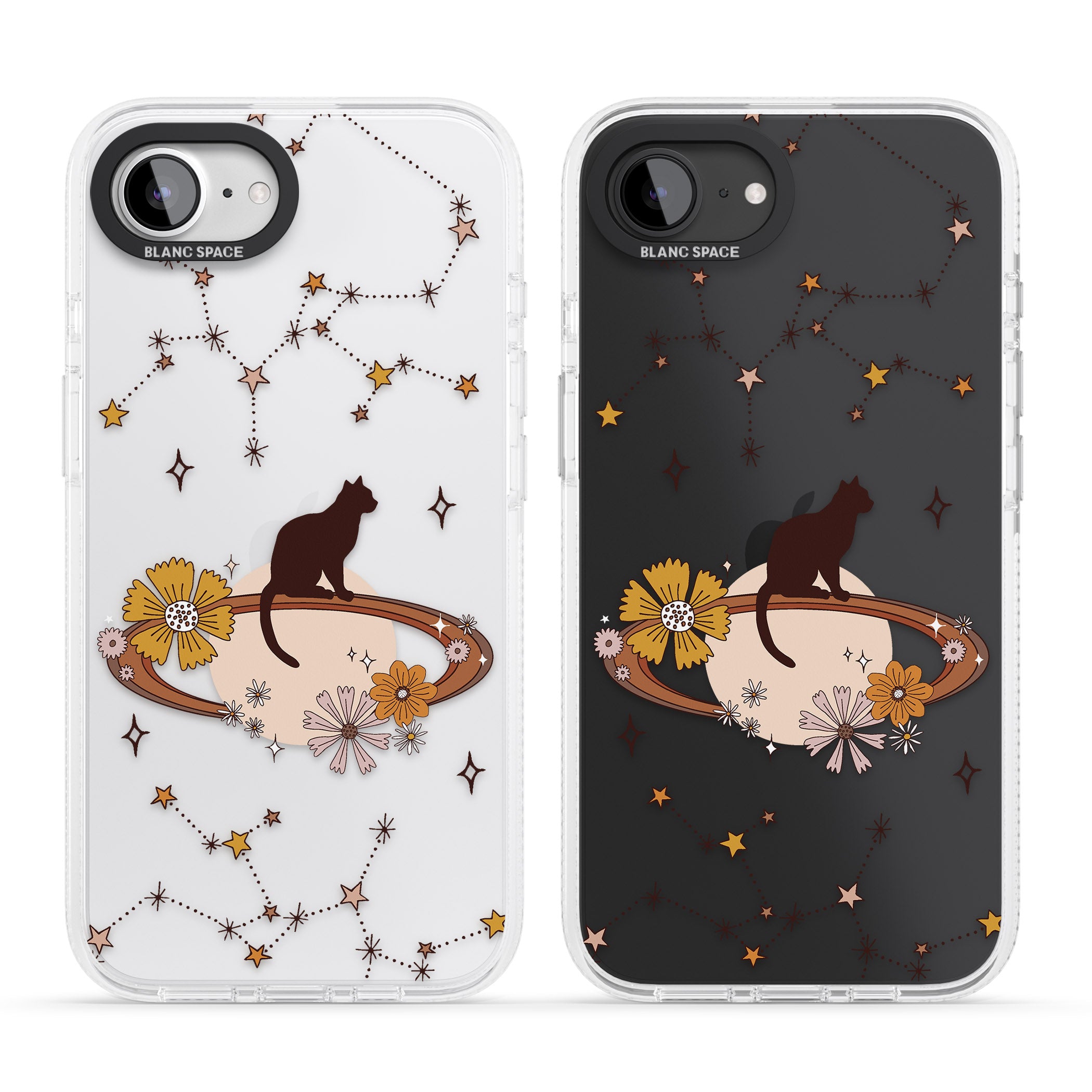 Feline Phenomenon iPhone 16e Clear Case Impact Air - Blanc Space