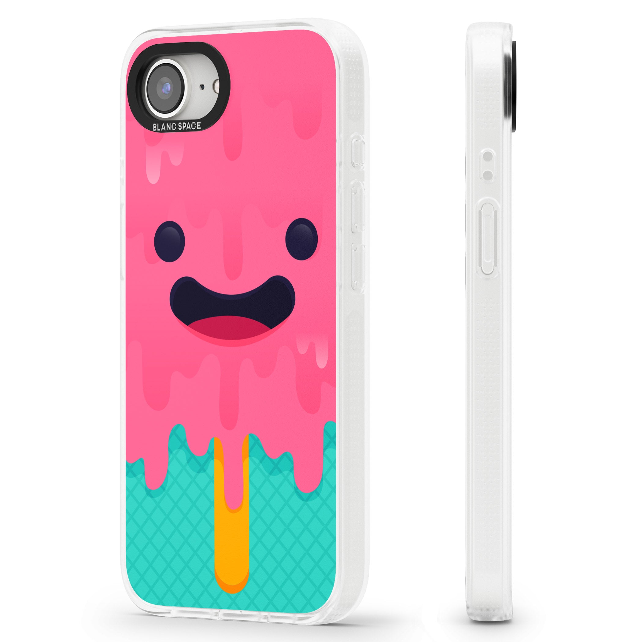 Ice Lolly iPhone 16e Clear Case Impact Air - Blanc Space