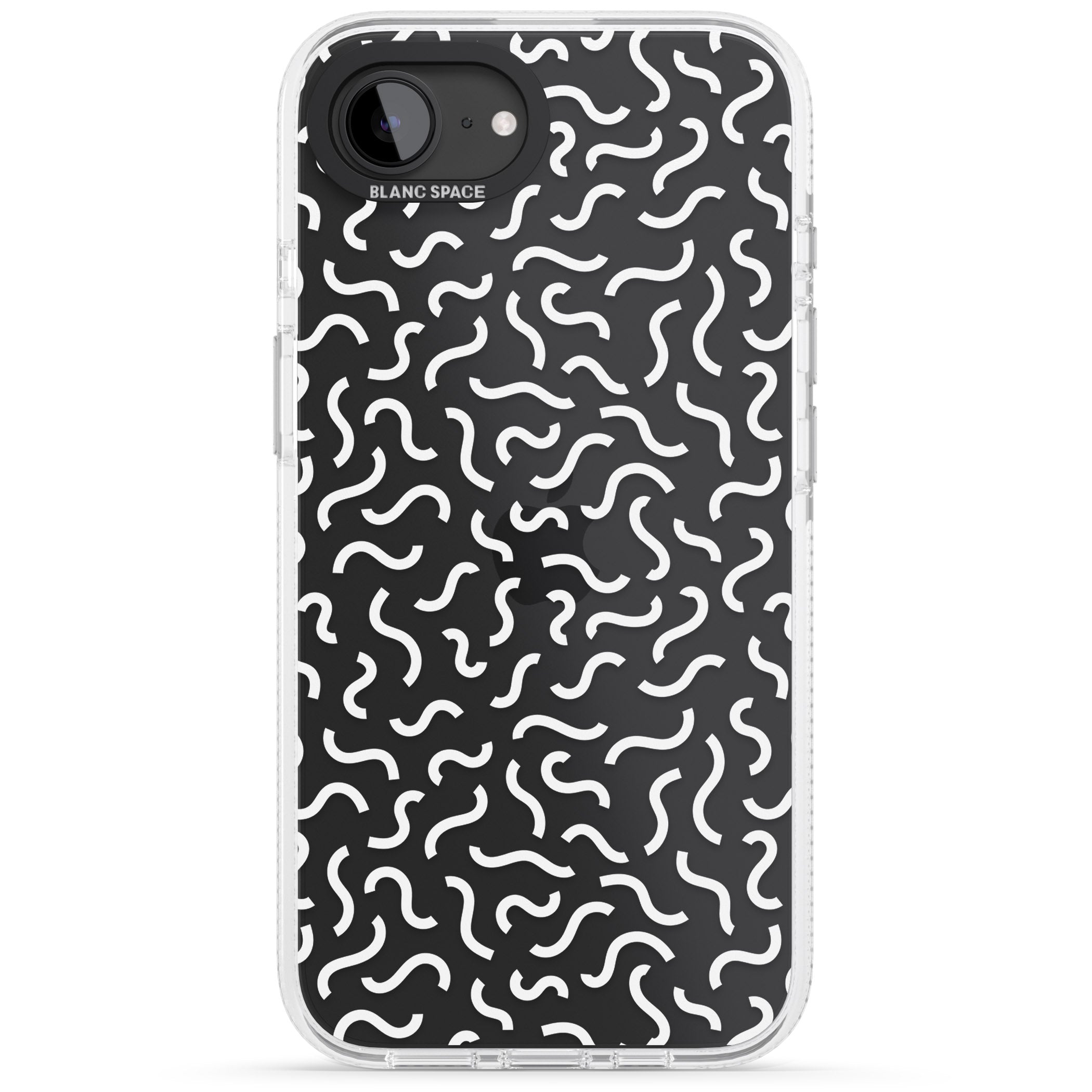Black & White Wavy Pattern