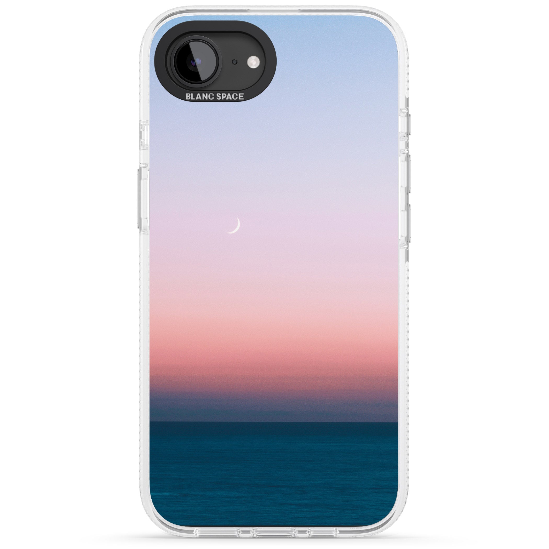 Sunset at Sea Photograph iPhone 16e Clear Case Impact Air - Blanc Space