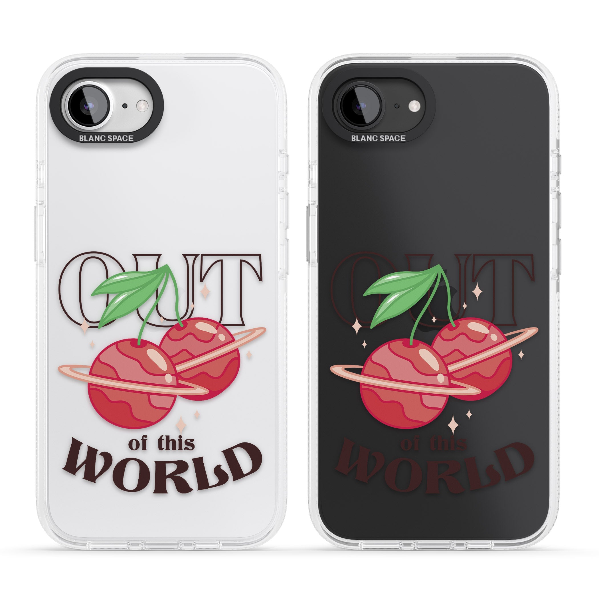 Out of This World iPhone 16e Clear Case Impact Air - Blanc Space