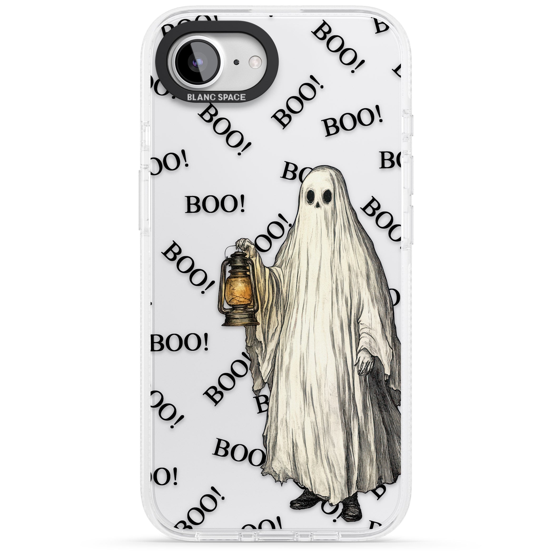 Light the Way iPhone 16e Clear Case Impact Air - Blanc Space