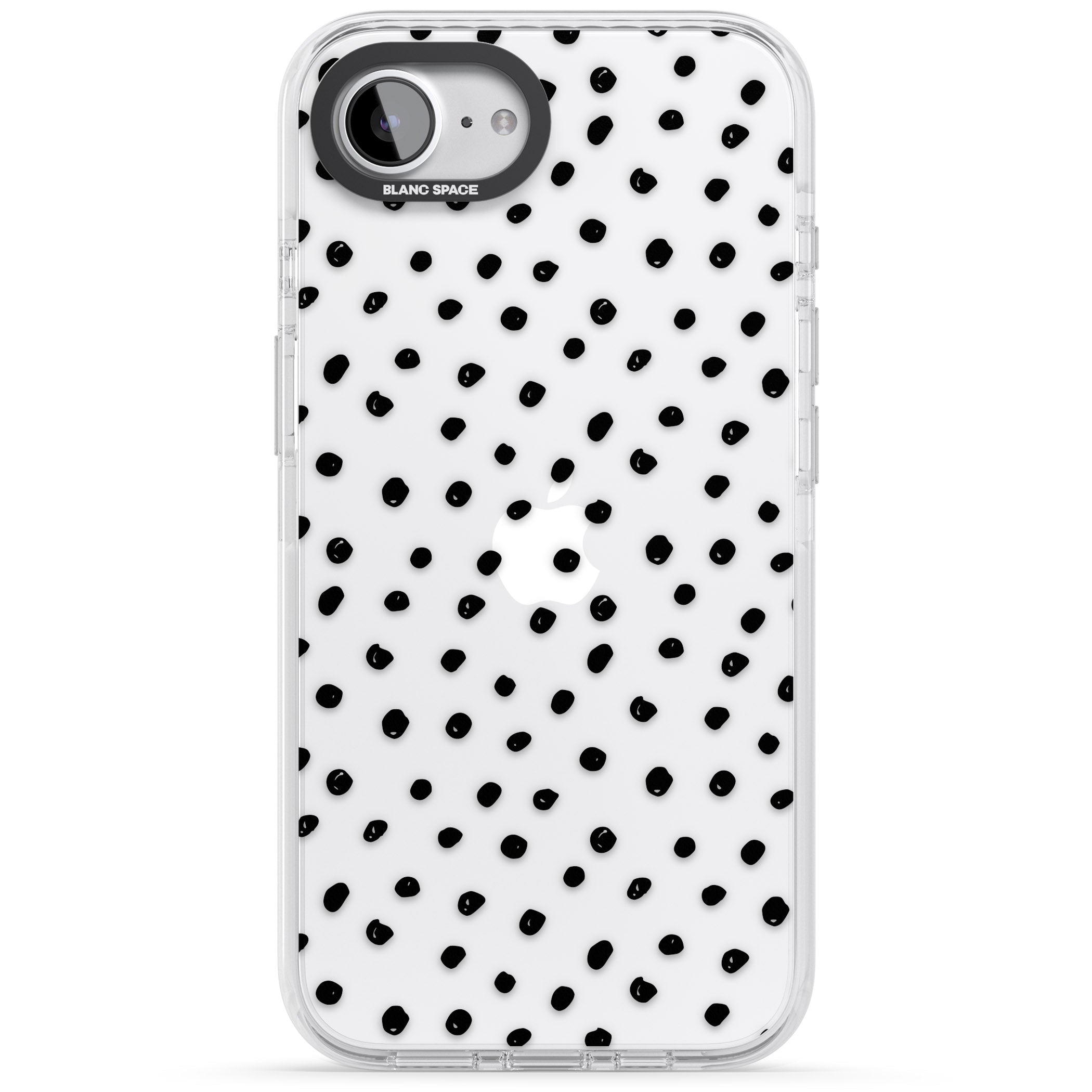 Messy Black Dot Pattern