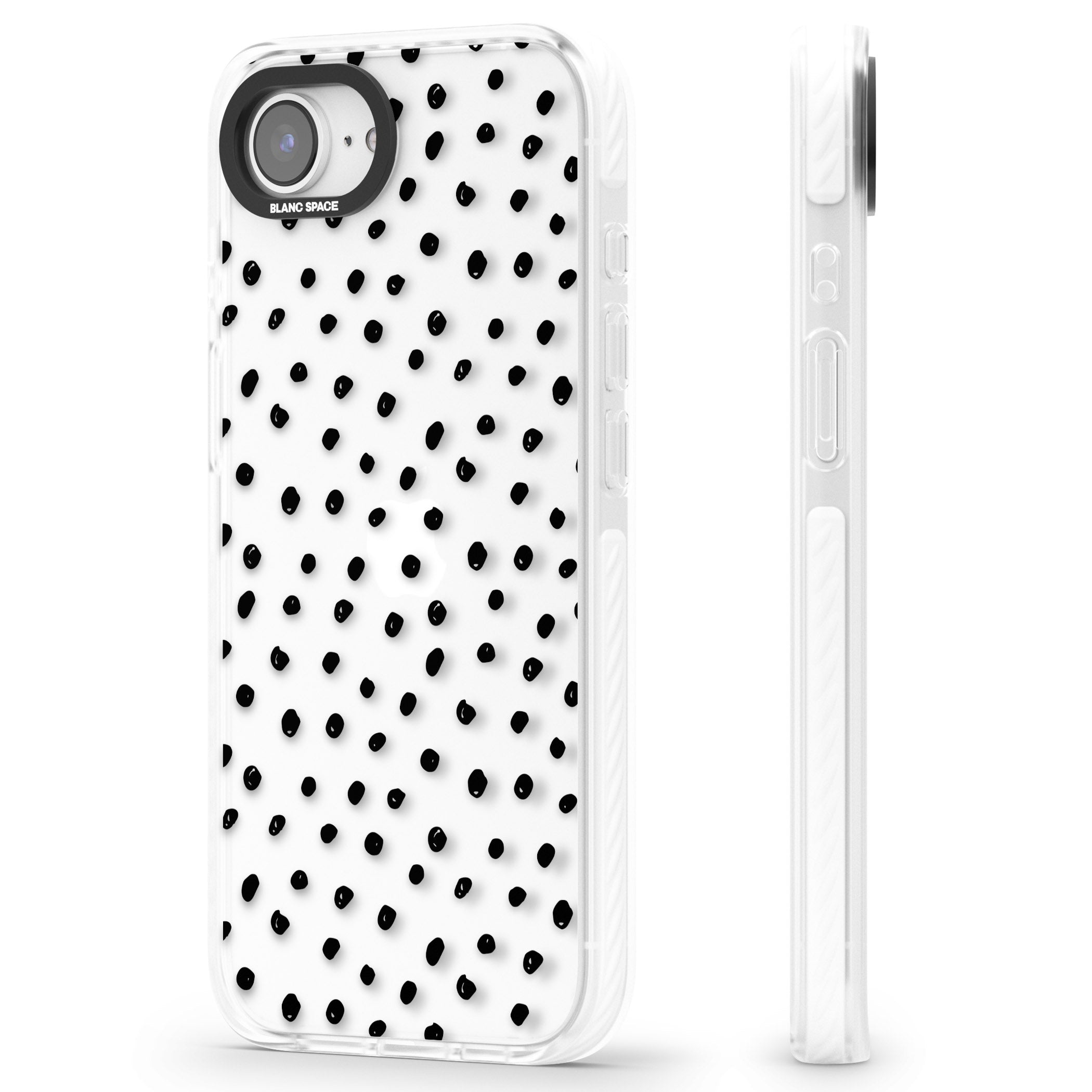 Messy Black Dot Pattern