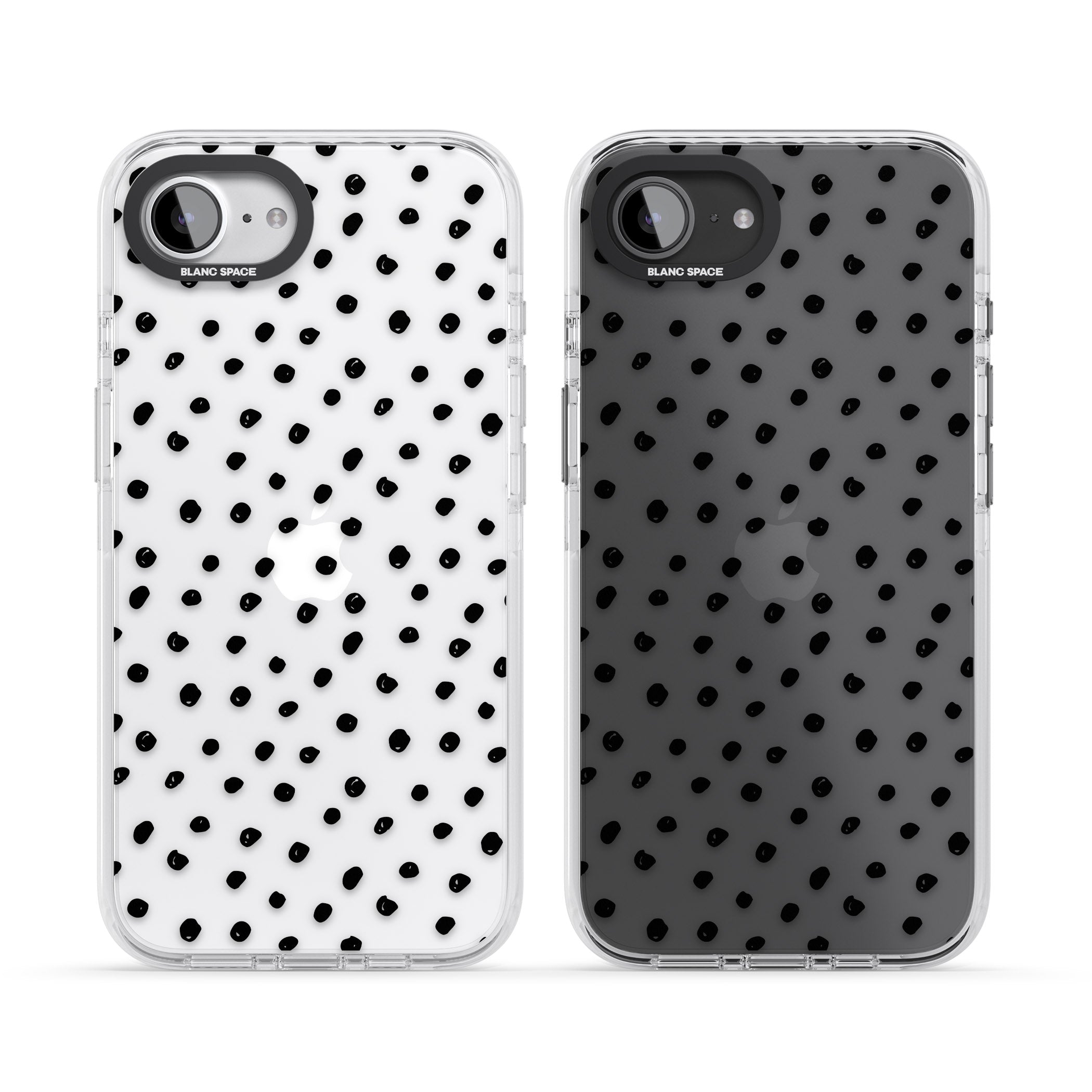 Messy Black Dot Pattern
