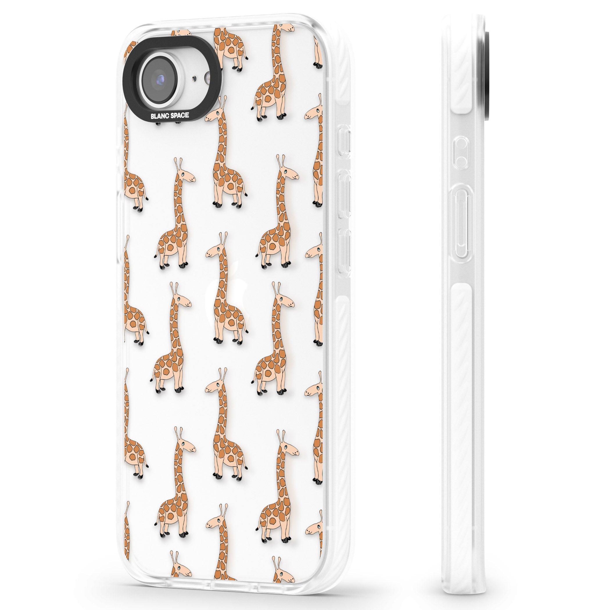 Cute Giraffe Pattern Clear