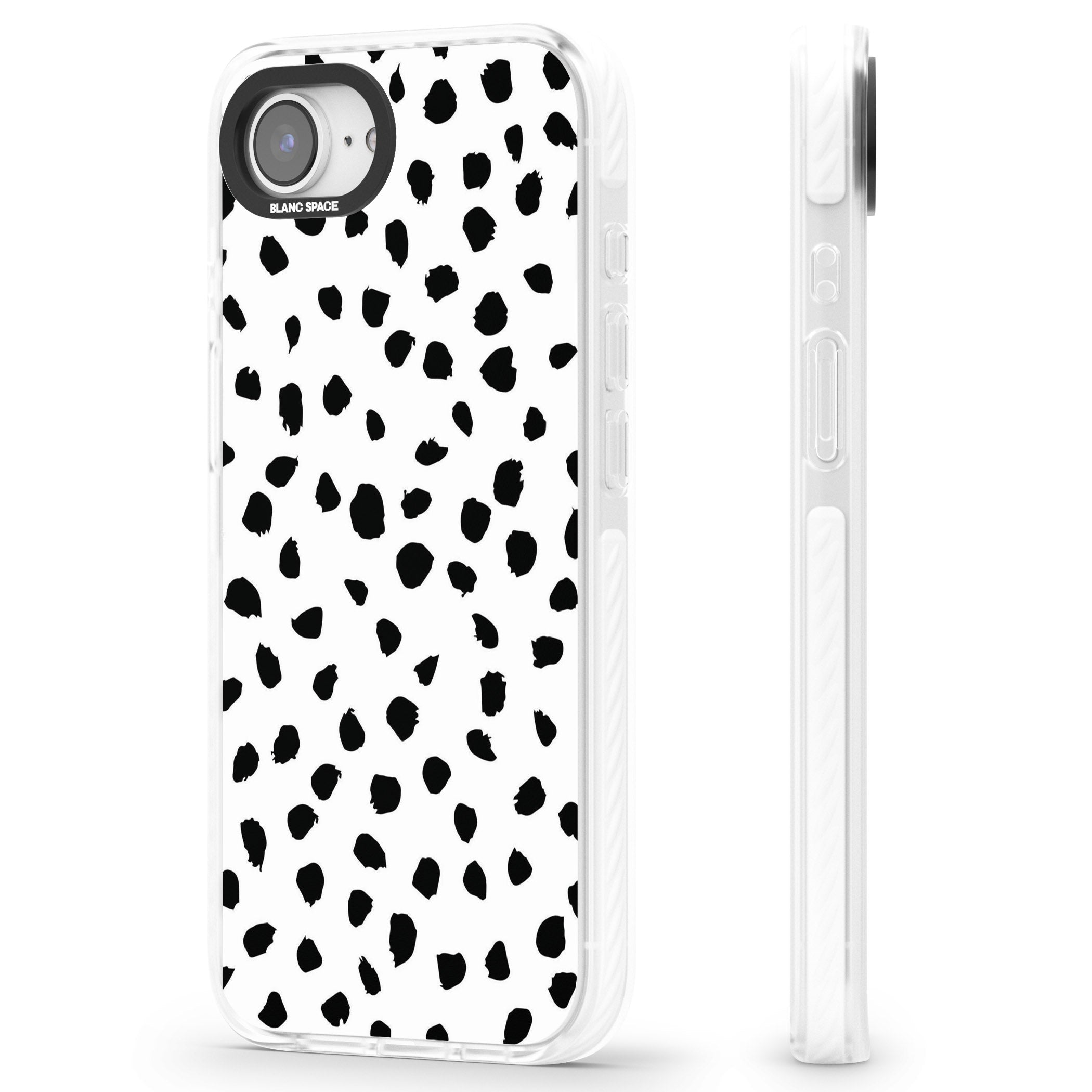 White Dalmatian Print