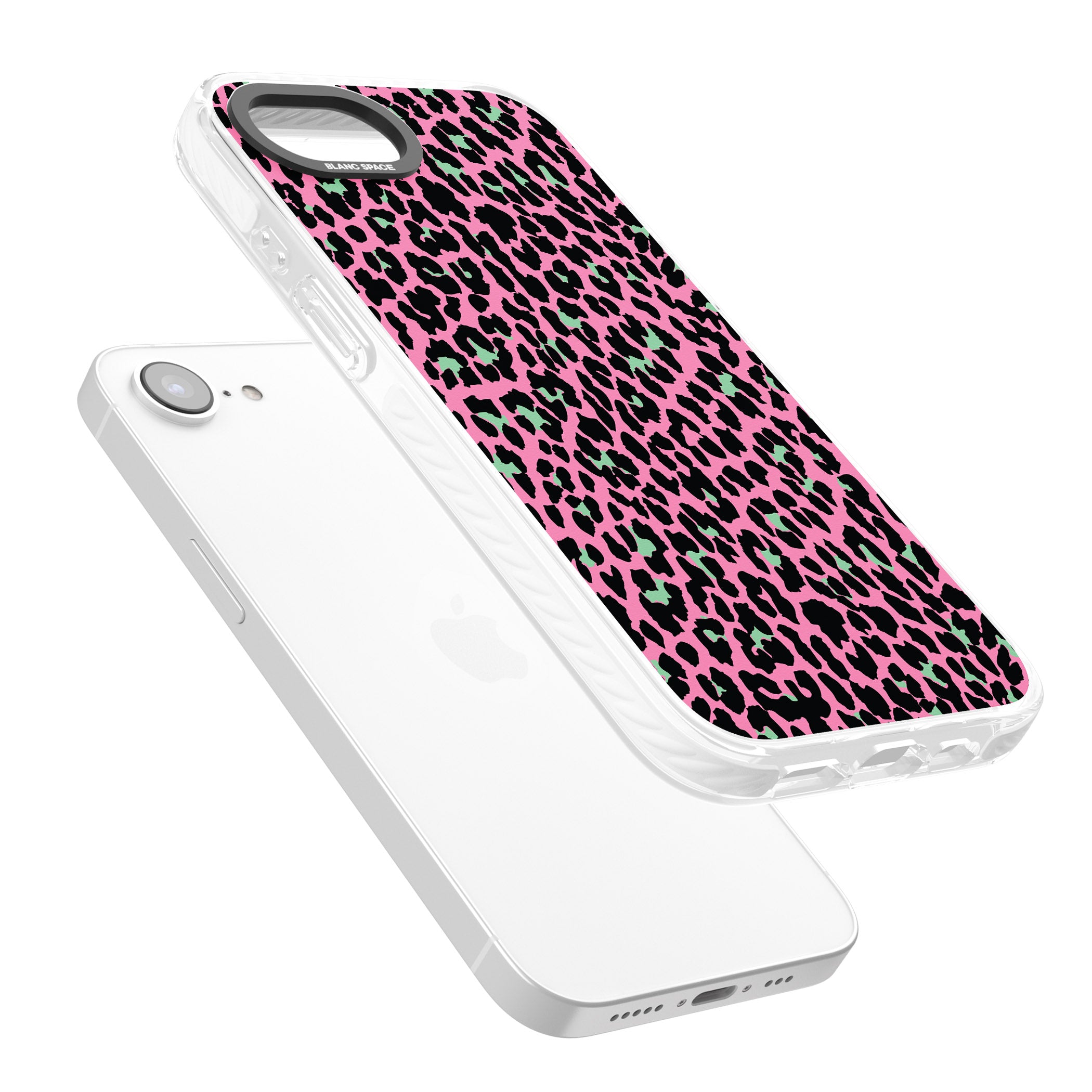 Pink & Green Leopard