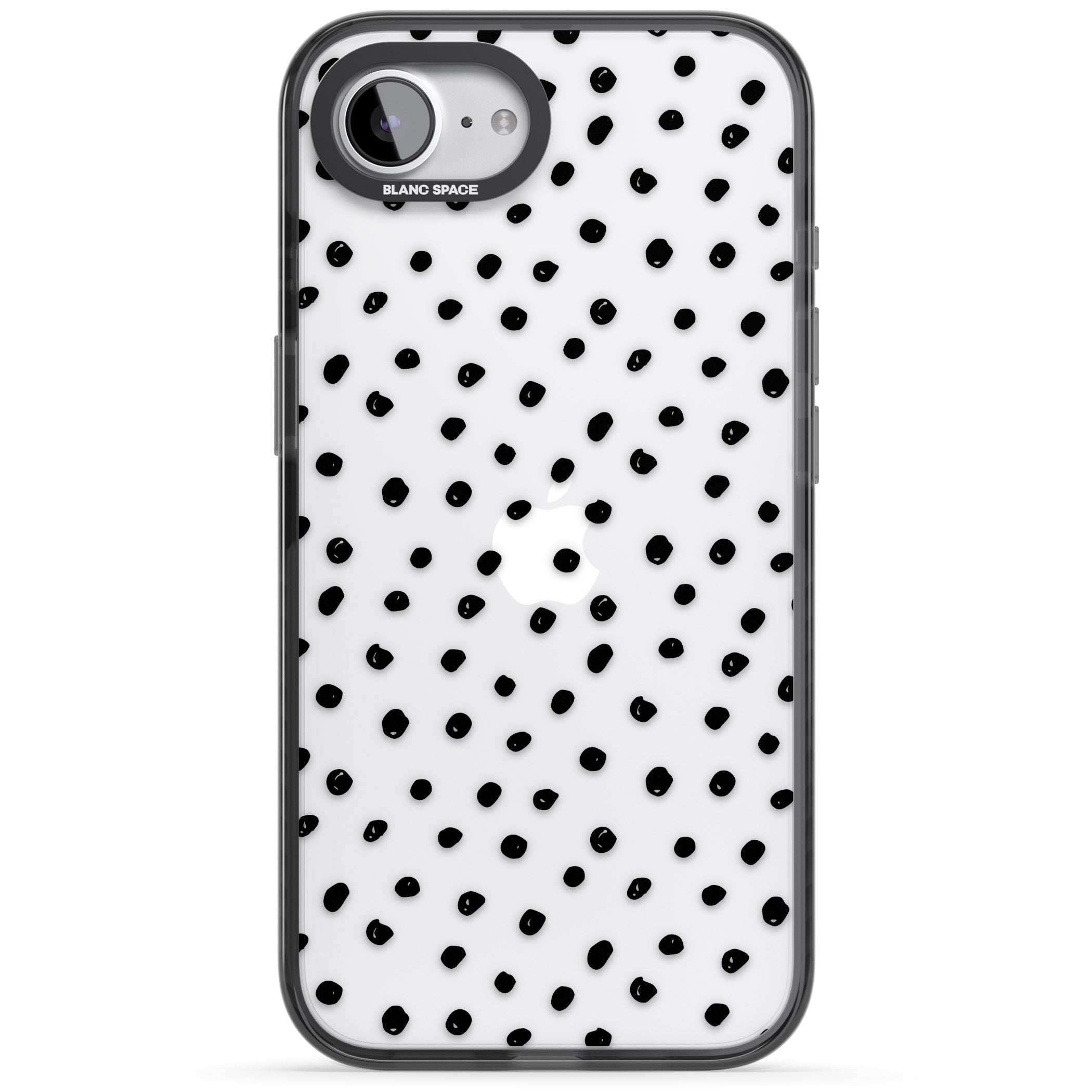 Messy Black Dot Pattern