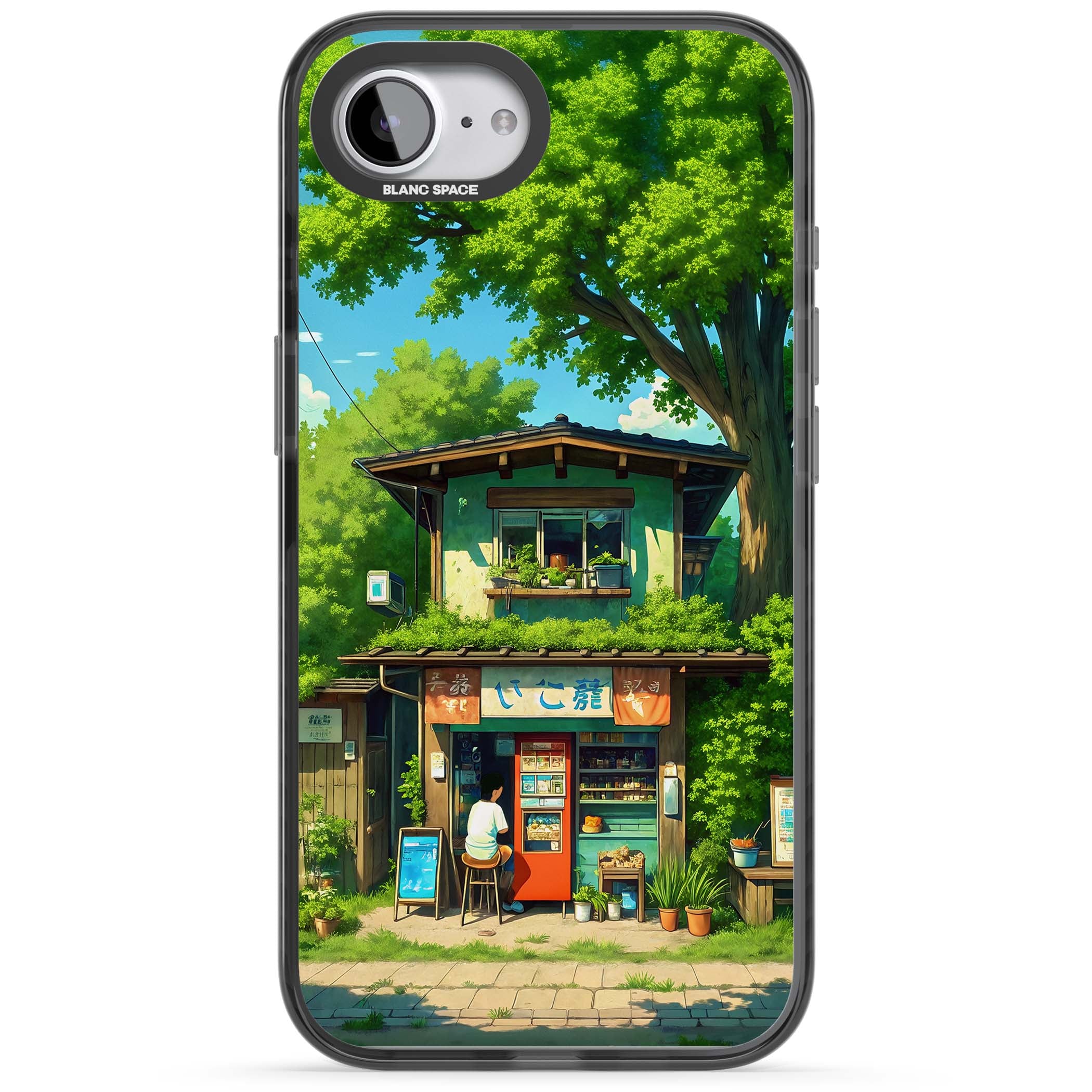 Countryside Kiosk for her iPhone case | Black Impact case for iPhone 16e, iPhone 17e