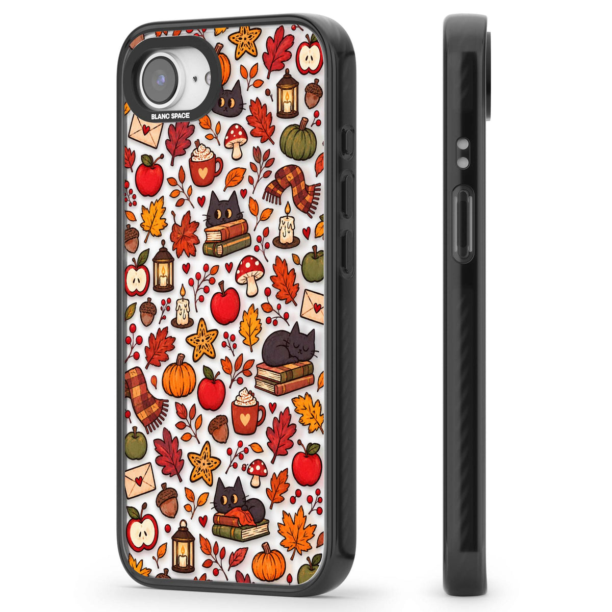 Autumn Mix iPhone case | Black Impact case for iPhone 16e, iPhone 17e