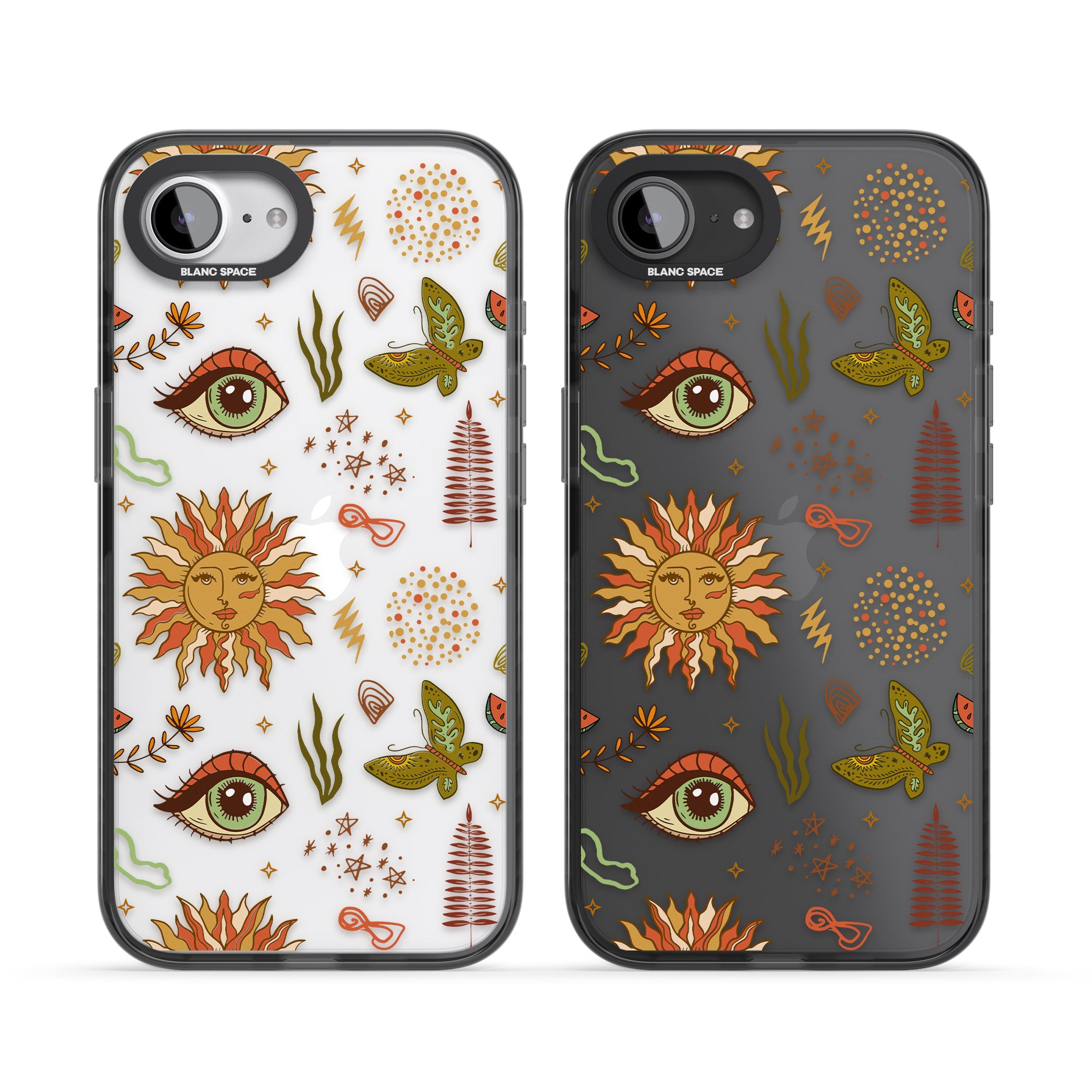 Boho Celestial Sun & Eye Pattern