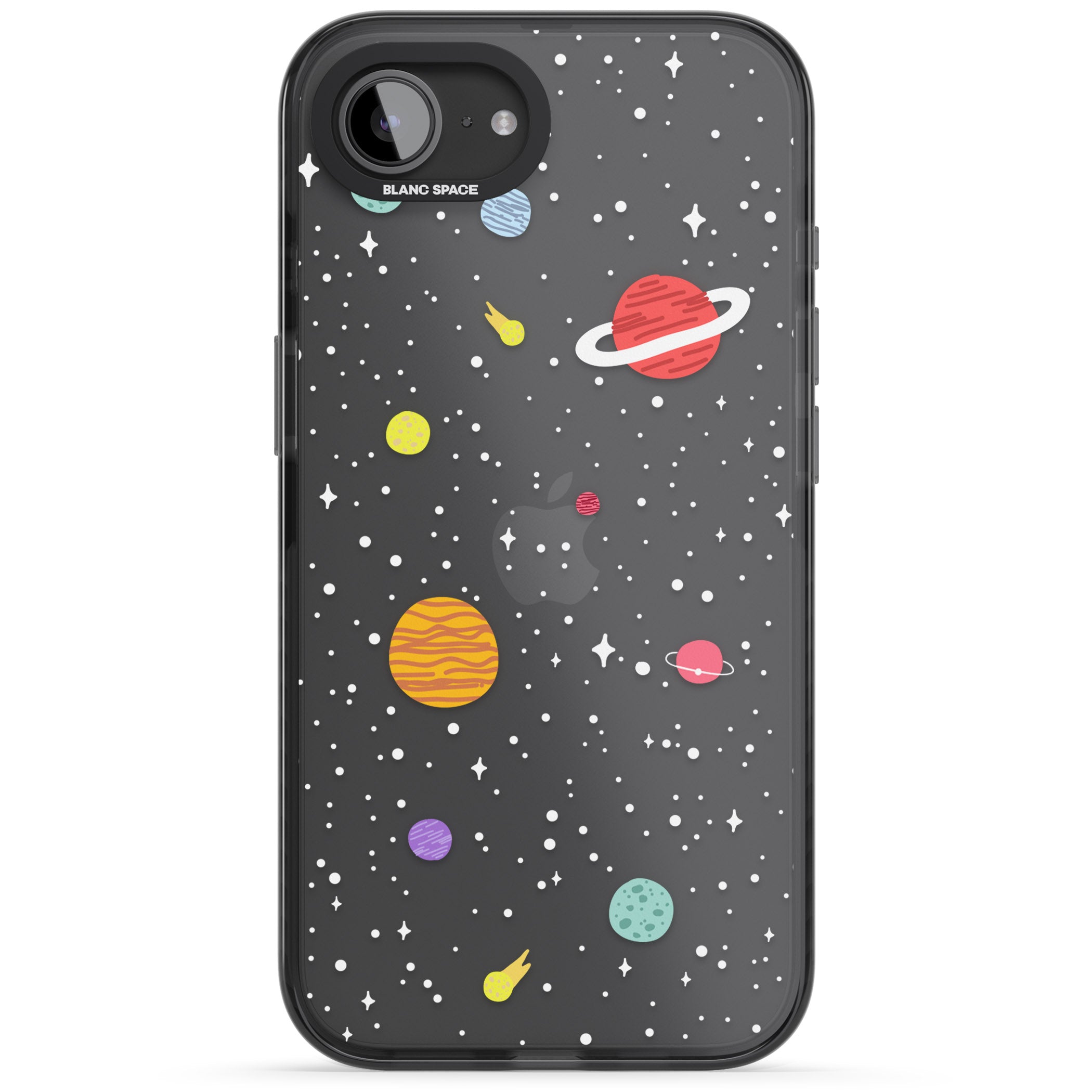 Cute Cartoon Planets (Clear)