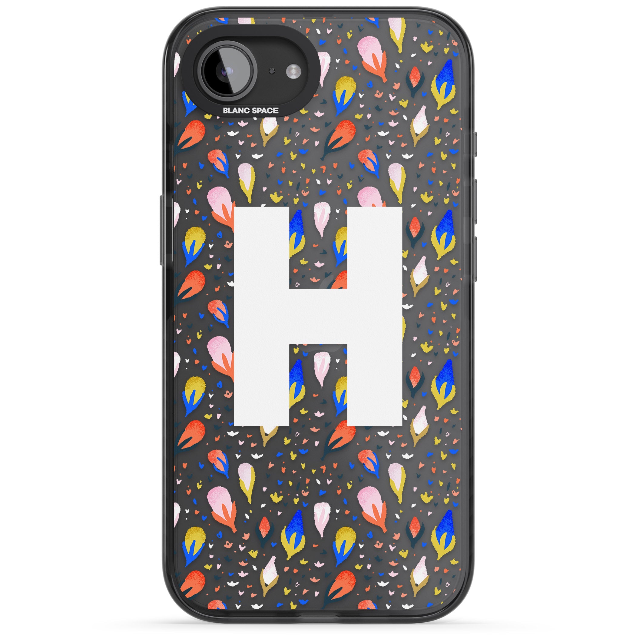 Personalised Abstract Floral Initial