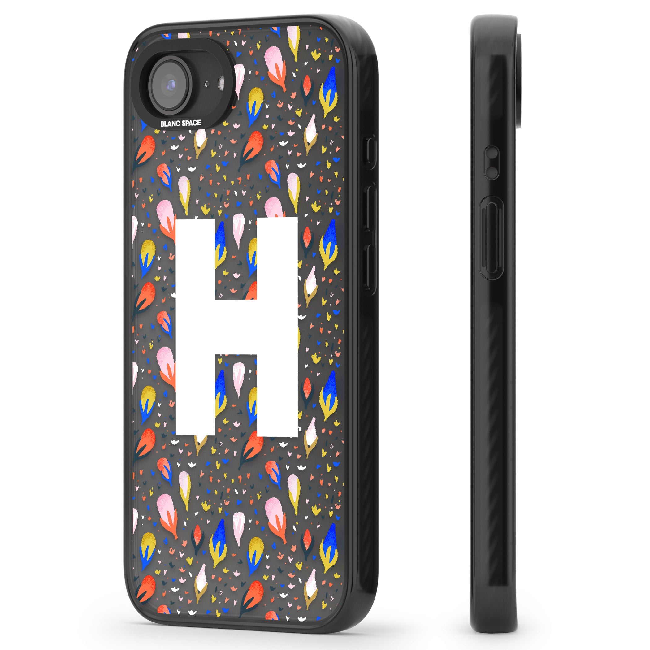 Personalised Abstract Floral Initial