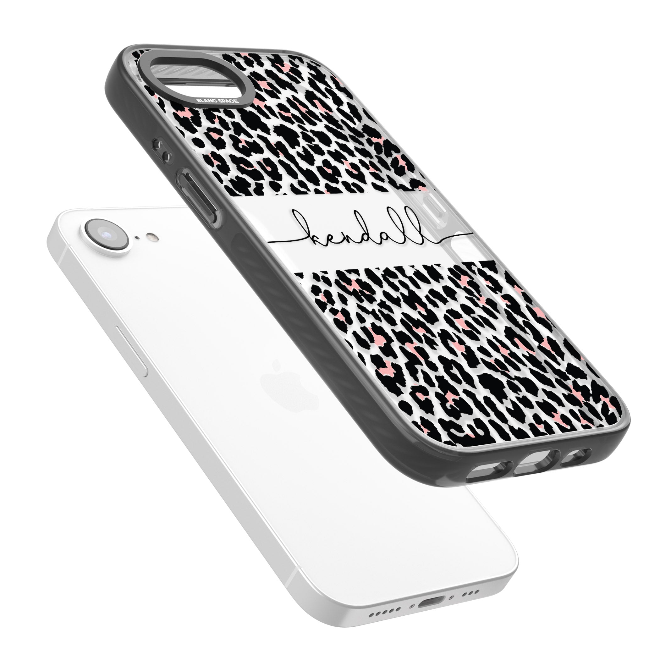 Personalised Cursive Leopard Spots