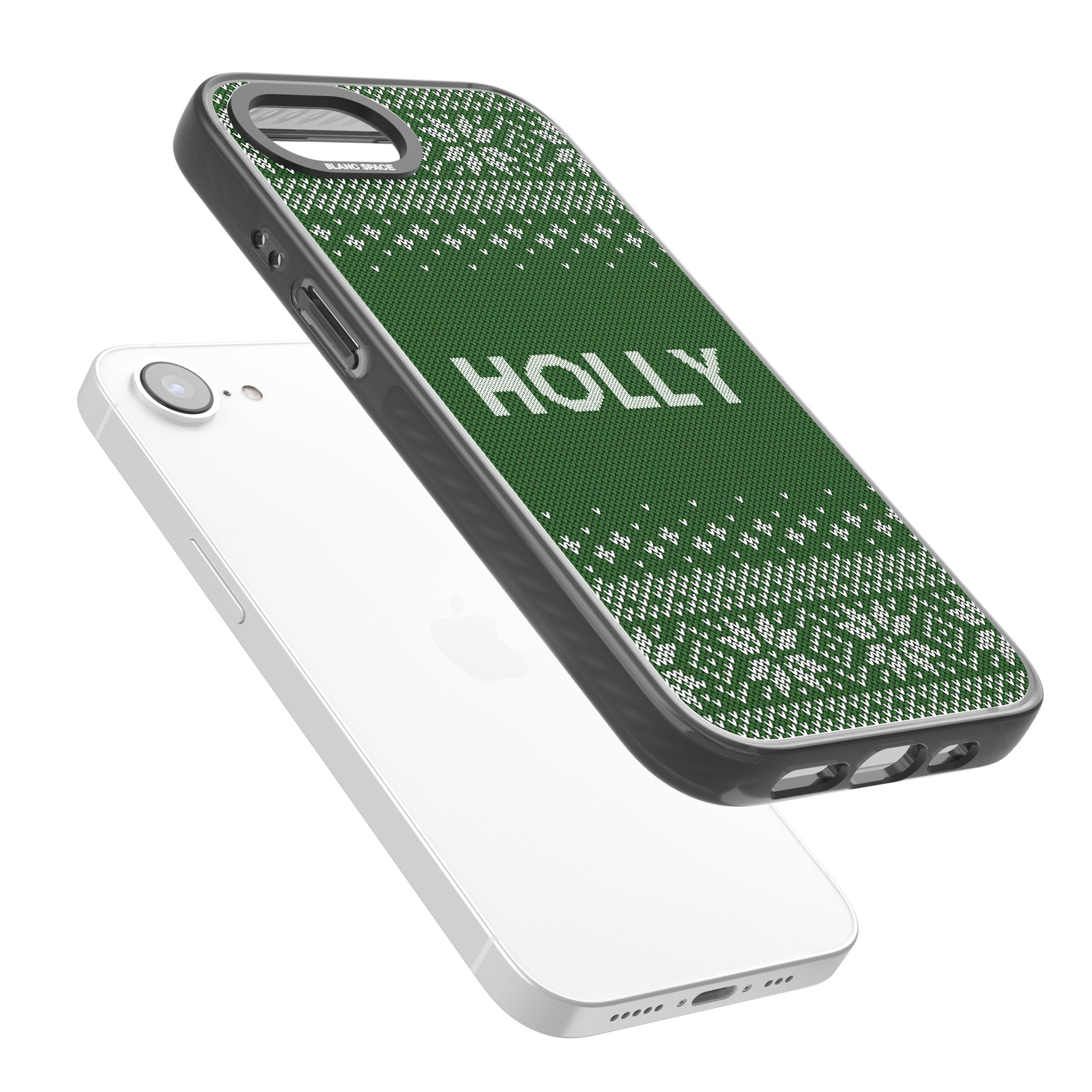 Personalised Green Christmas Knit