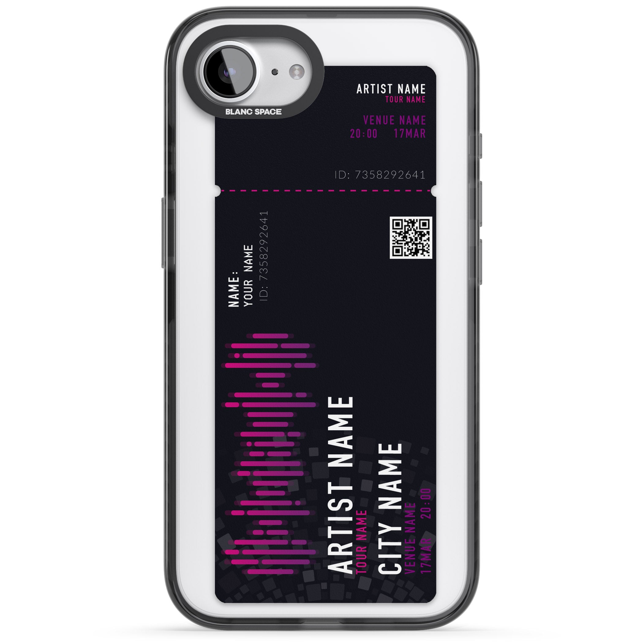 Personalised Concert Ticket