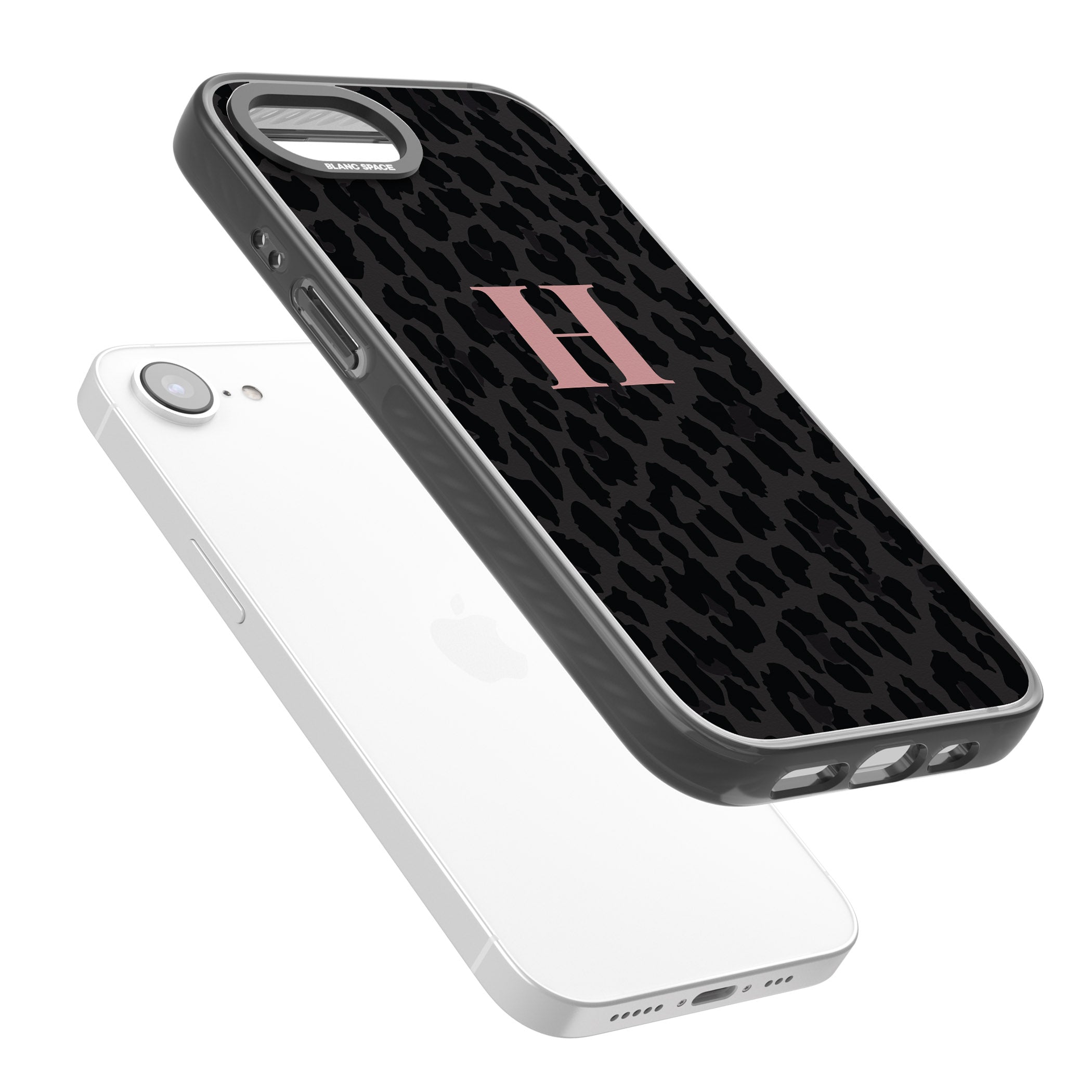 Personalised Pink Leopard Monogram