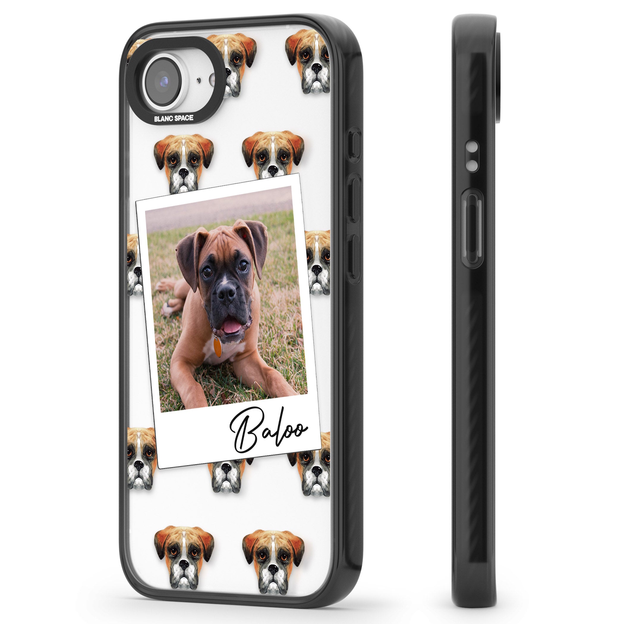 Personalised Boxer Instant Camera Photo