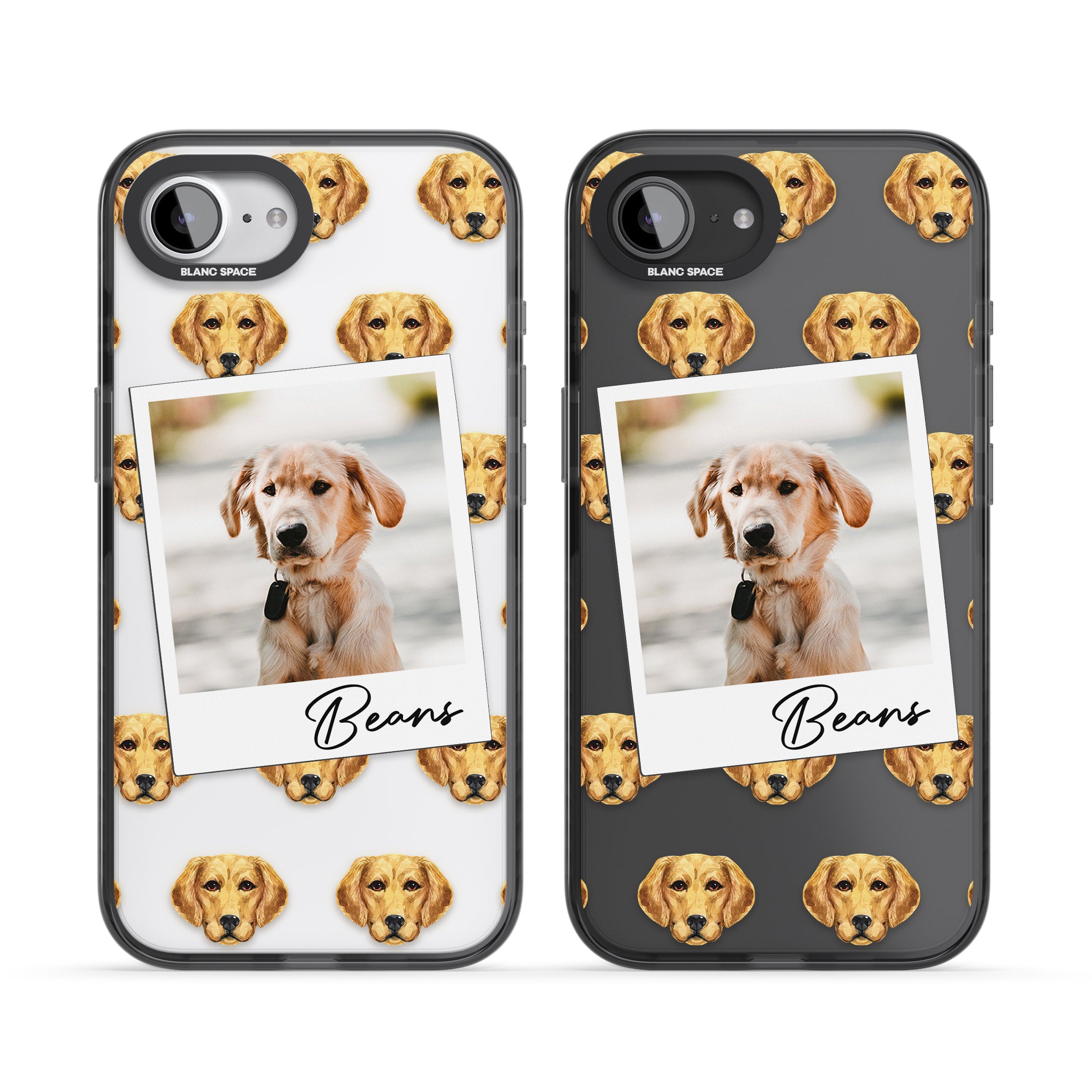 Personalised Labrador Instant Camera Photo