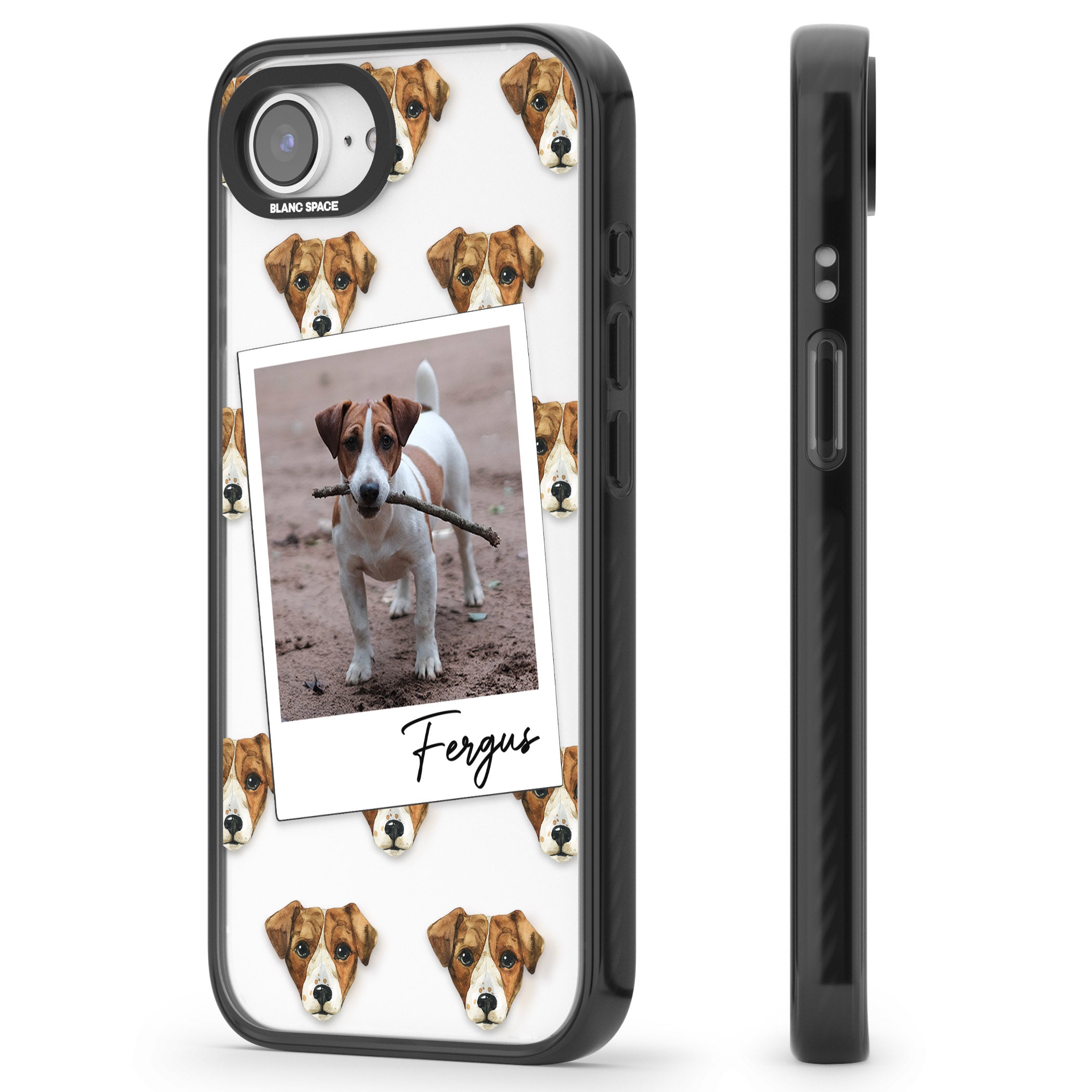 Personalised Jack Russell Instant Camera Photo