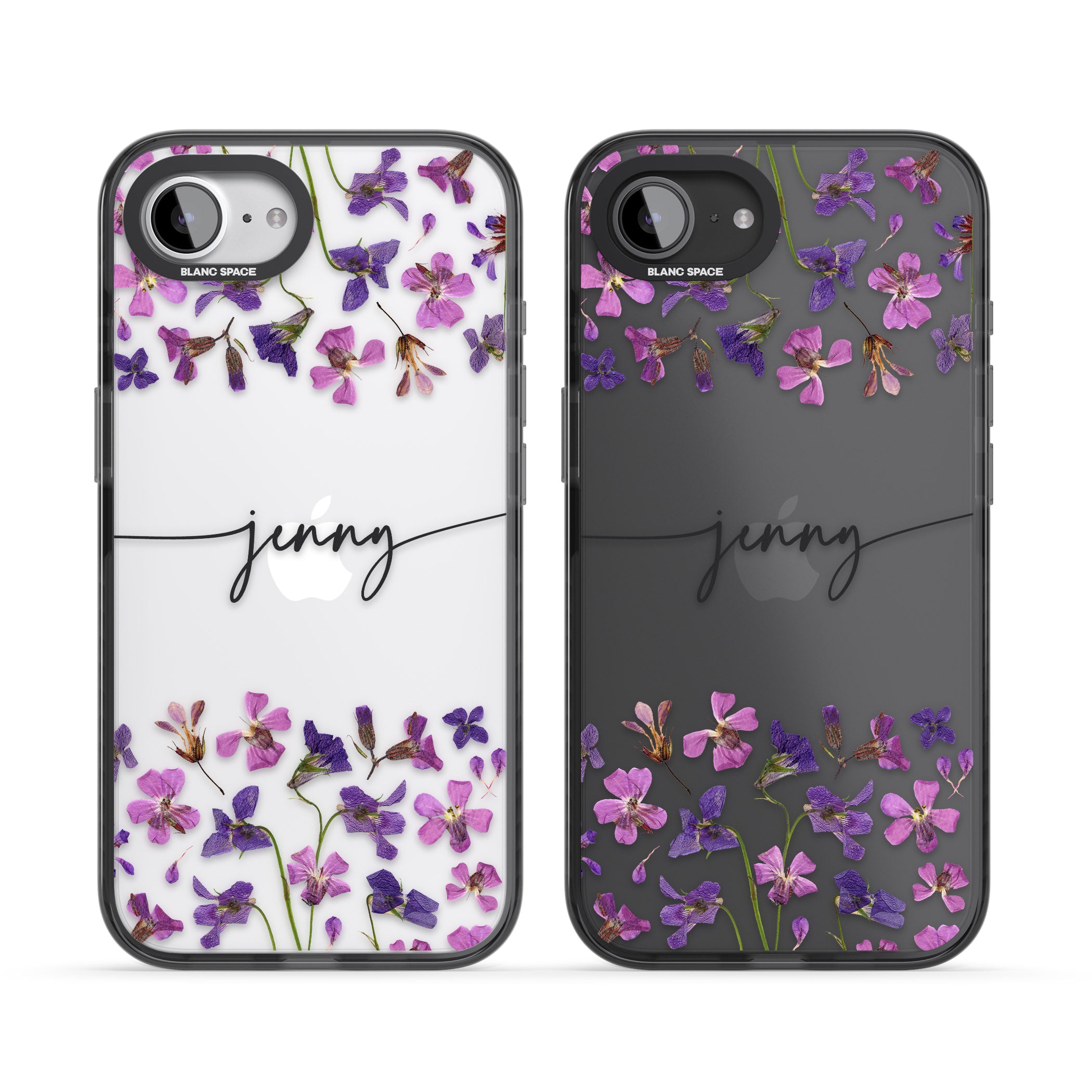 Personalised Purple Violets