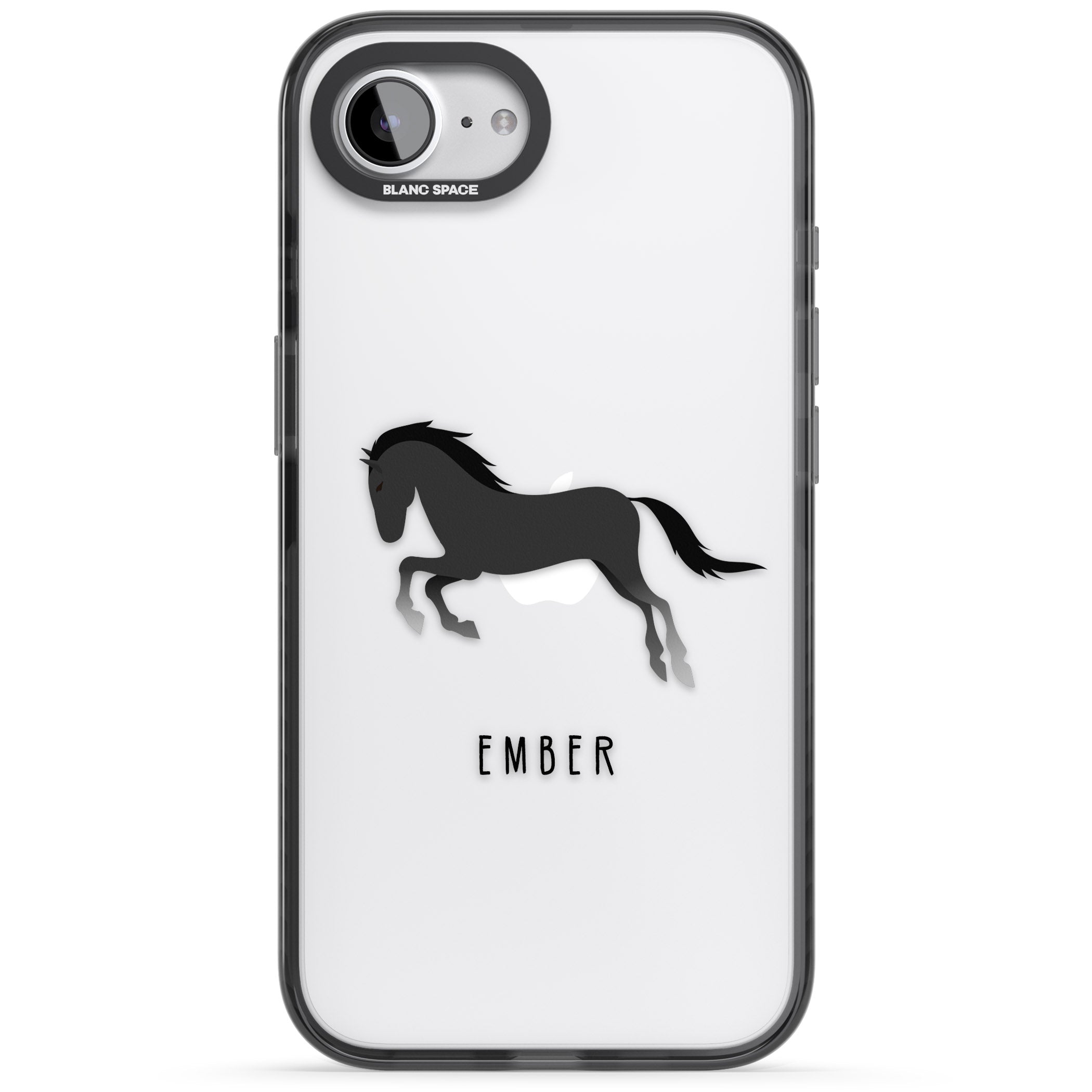 Personalised Black Horse