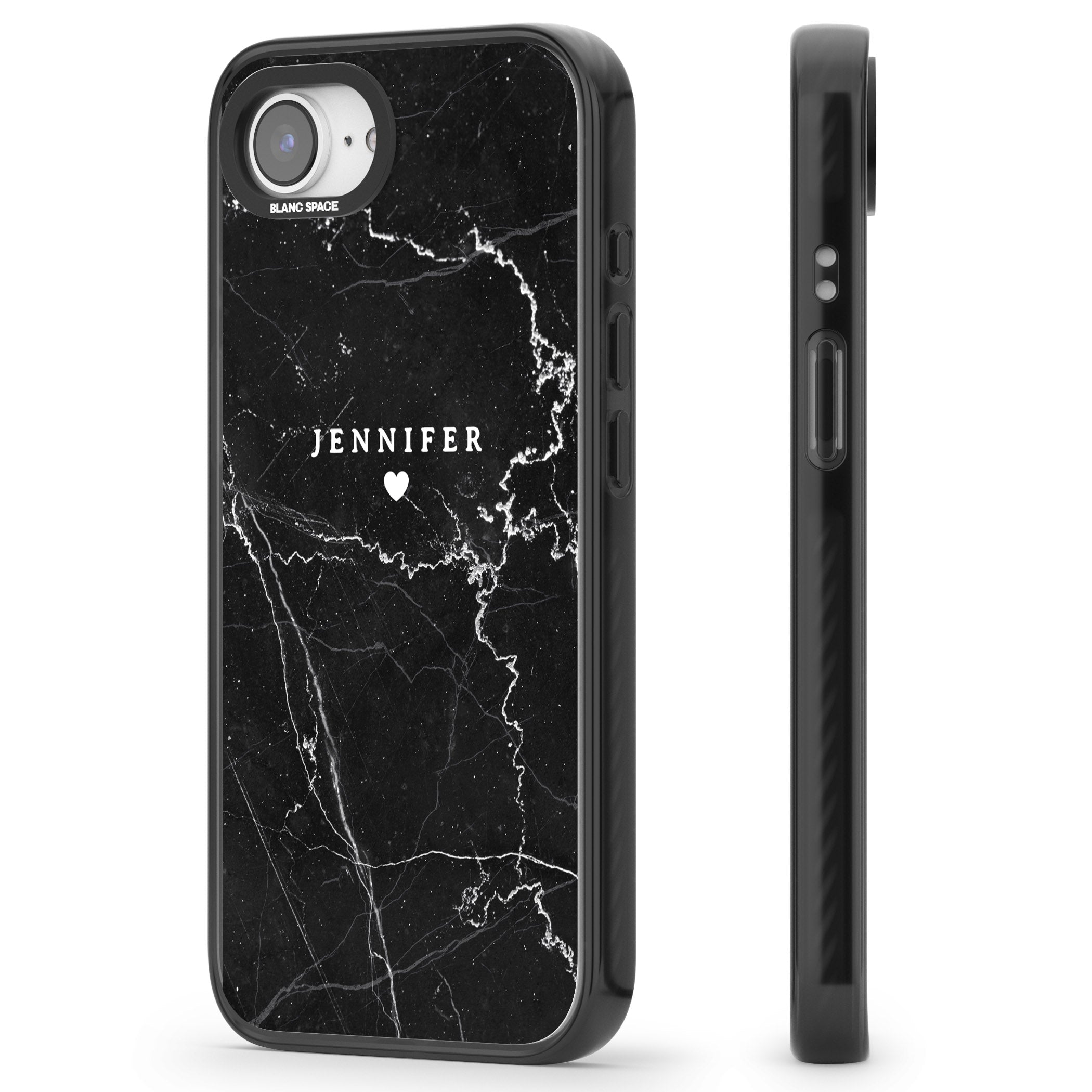 Personalised Black Marble