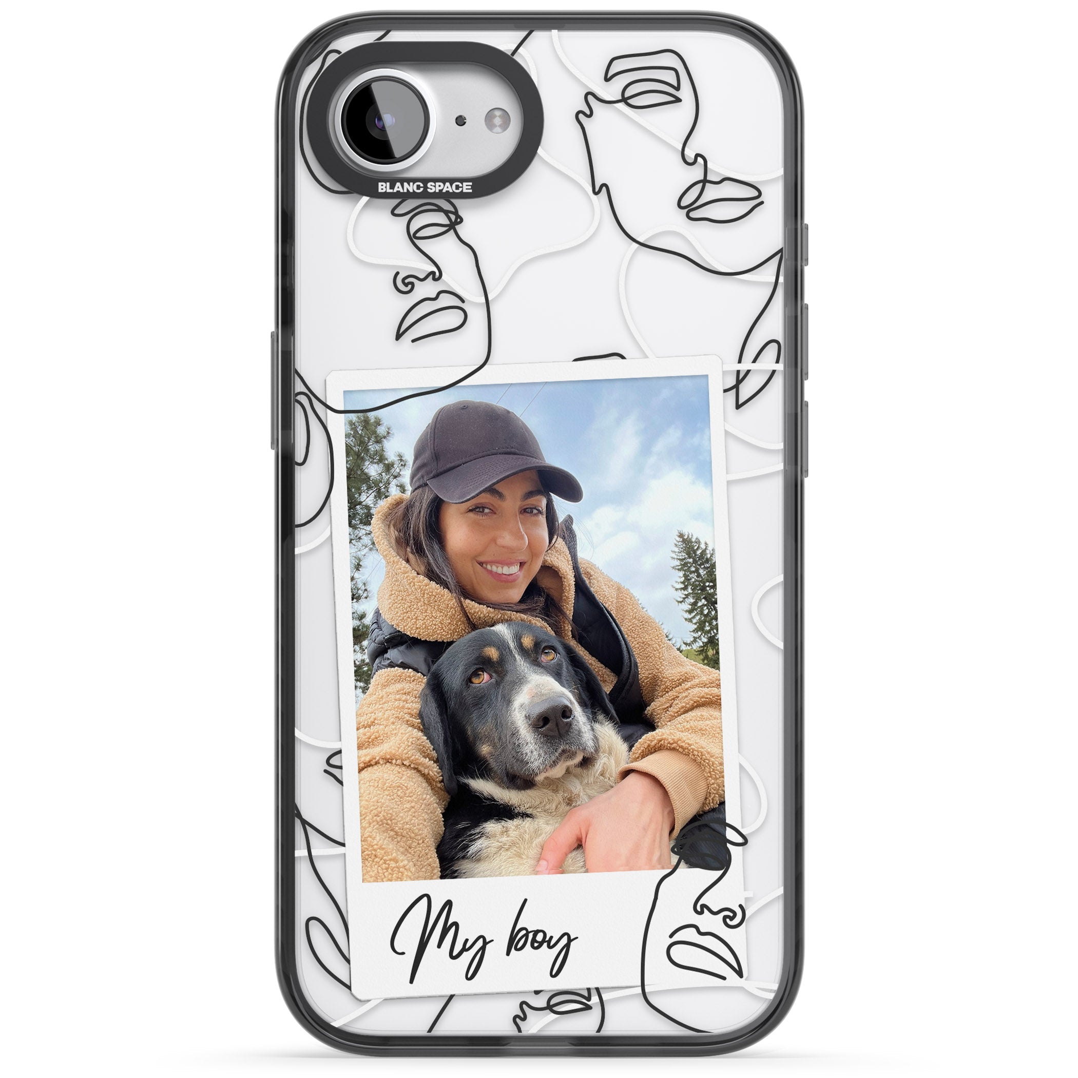 Personalised Abstract Faces Instant Photo