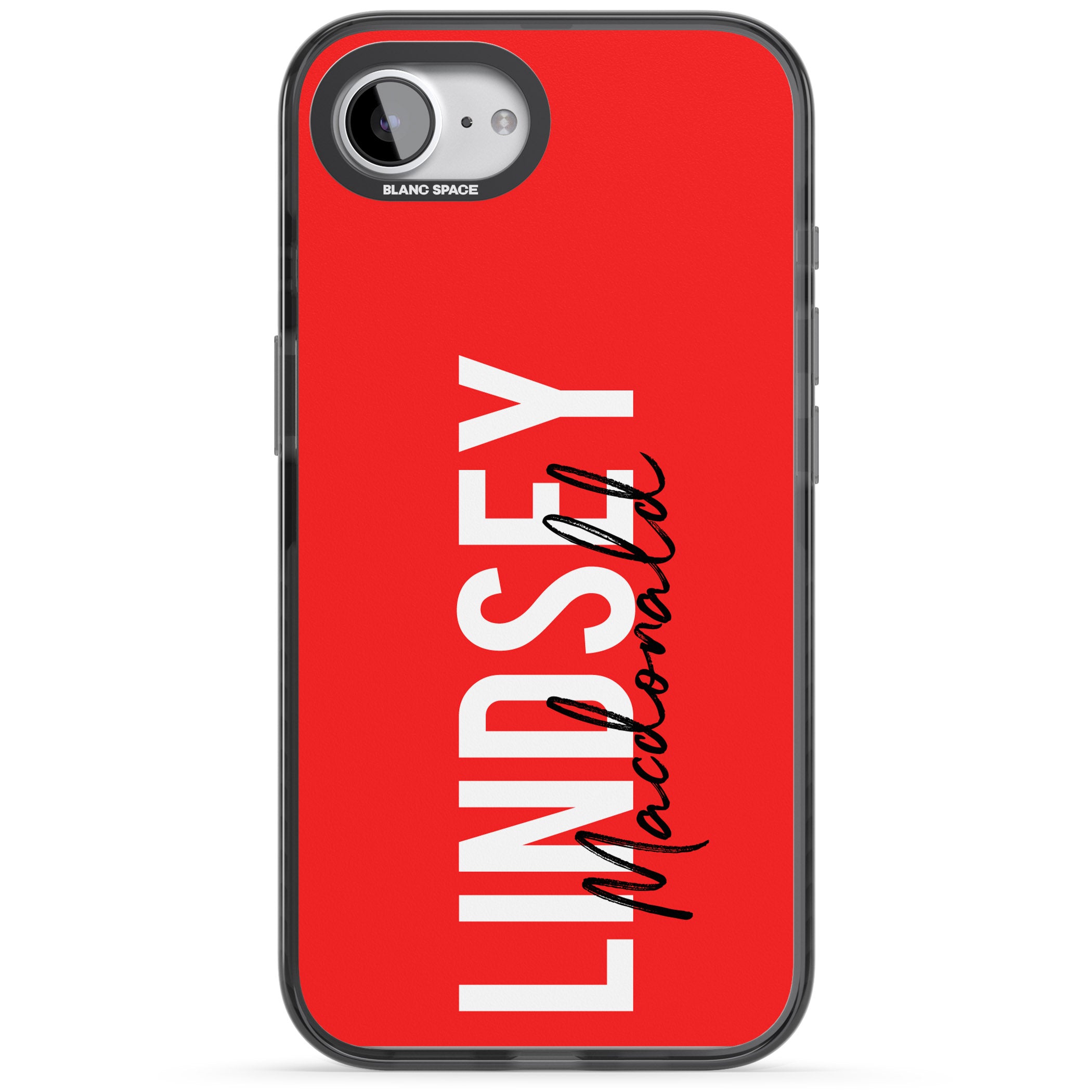 Personalised Bold Name: Red