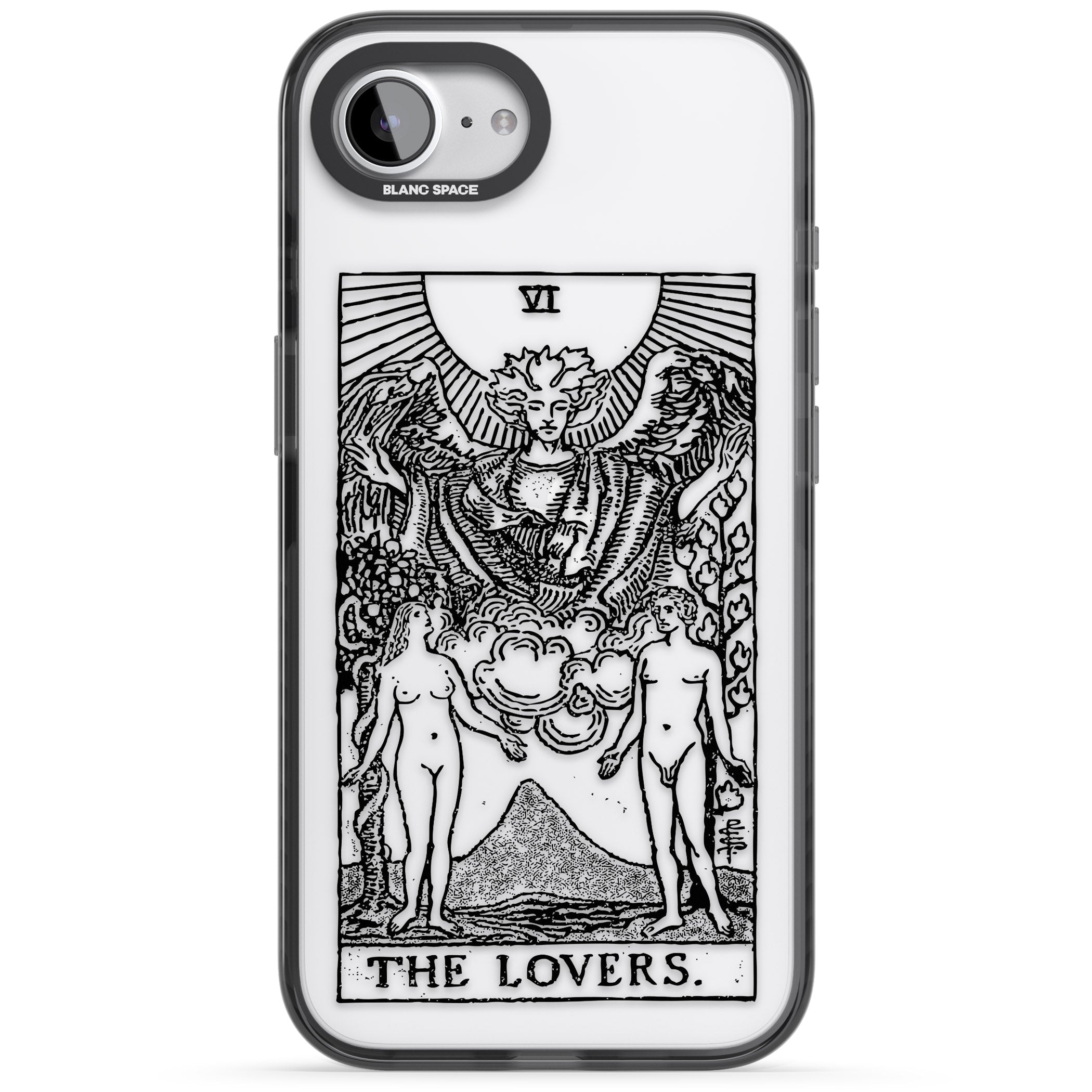 Personalised The Lovers Tarot Card (Clear)