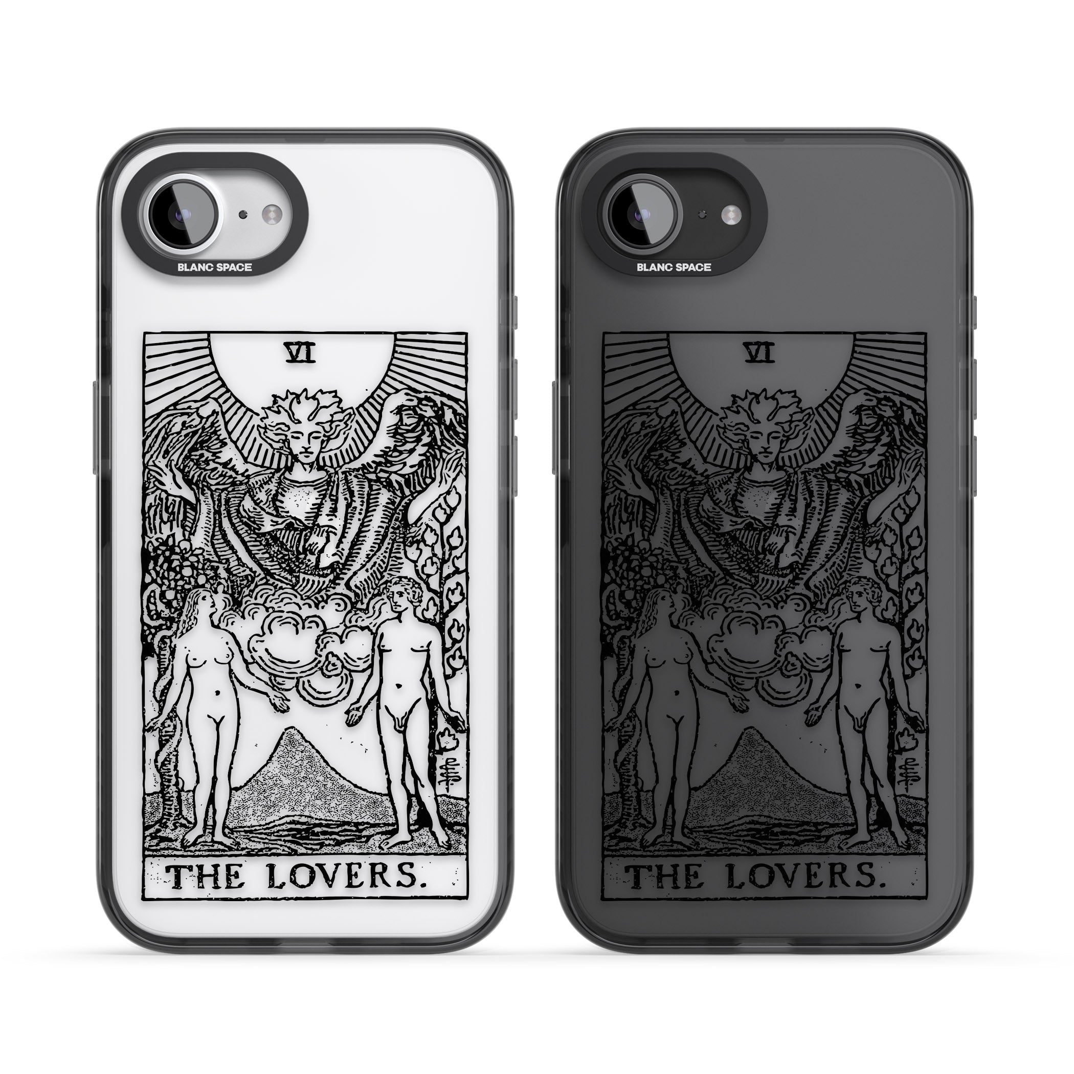 Personalised The Lovers Tarot Card (Clear)