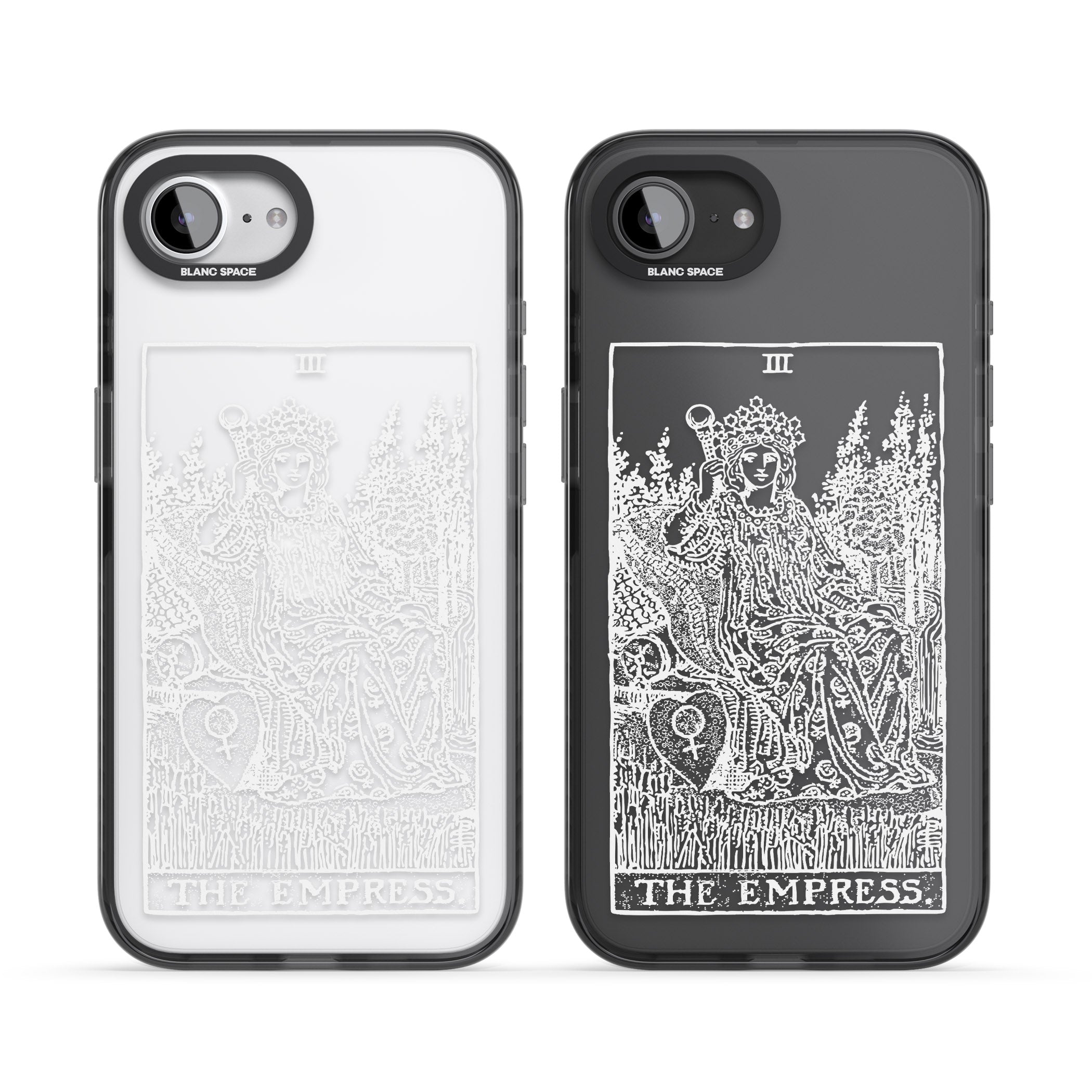 Personalised The Empress Tarot Card (White)