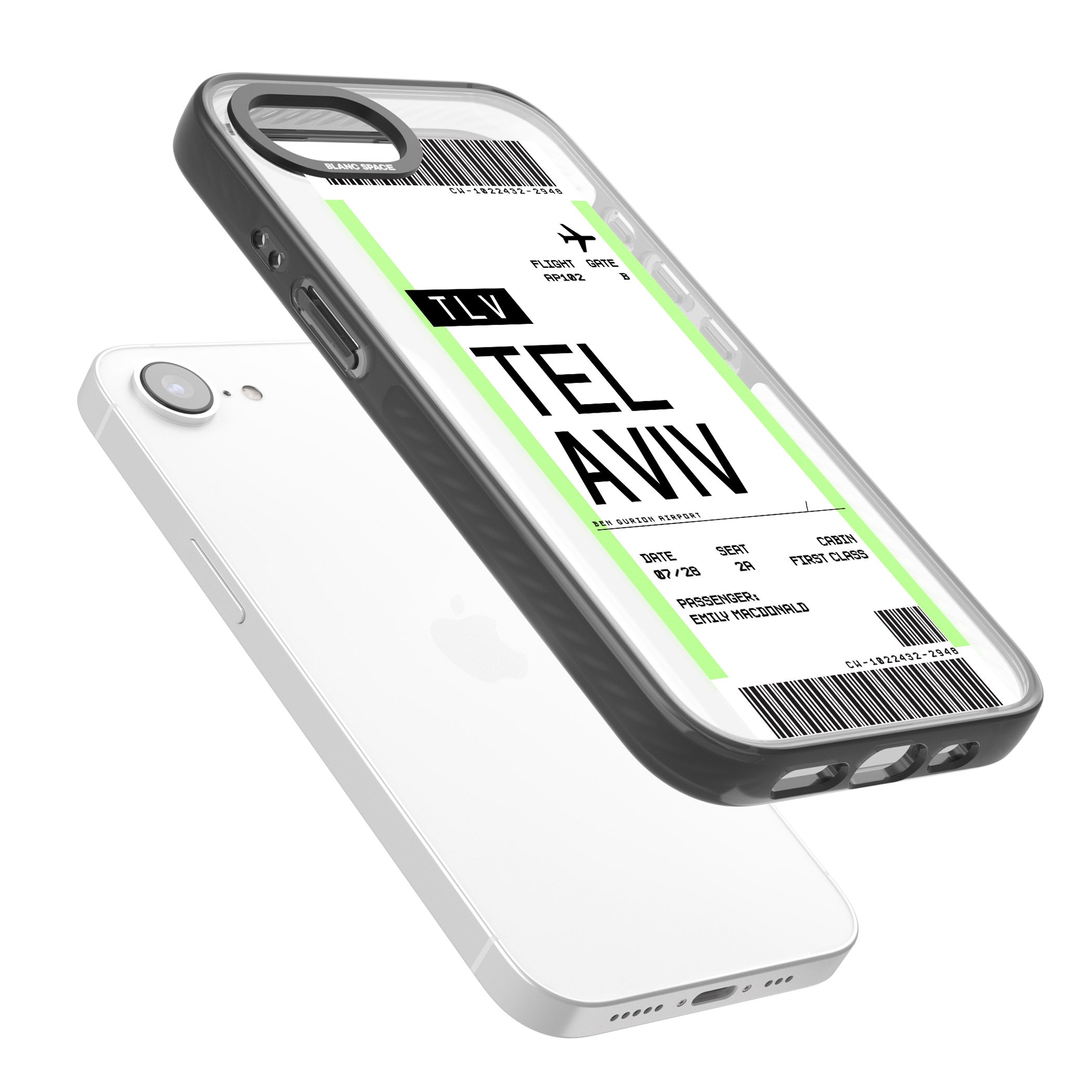 Personalised Tel Aviv Boarding Pass