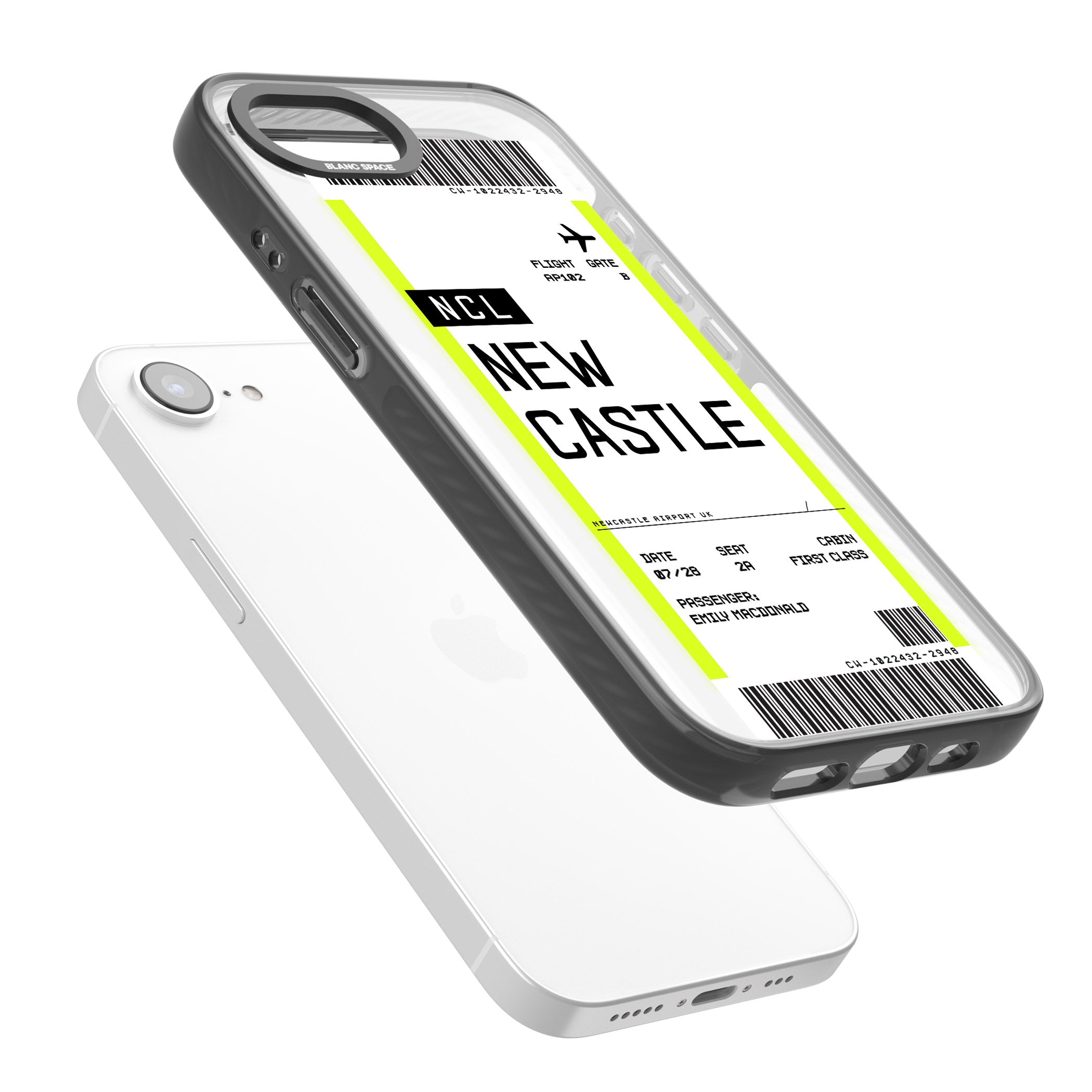 Personalised Newcastle Boarding Pass