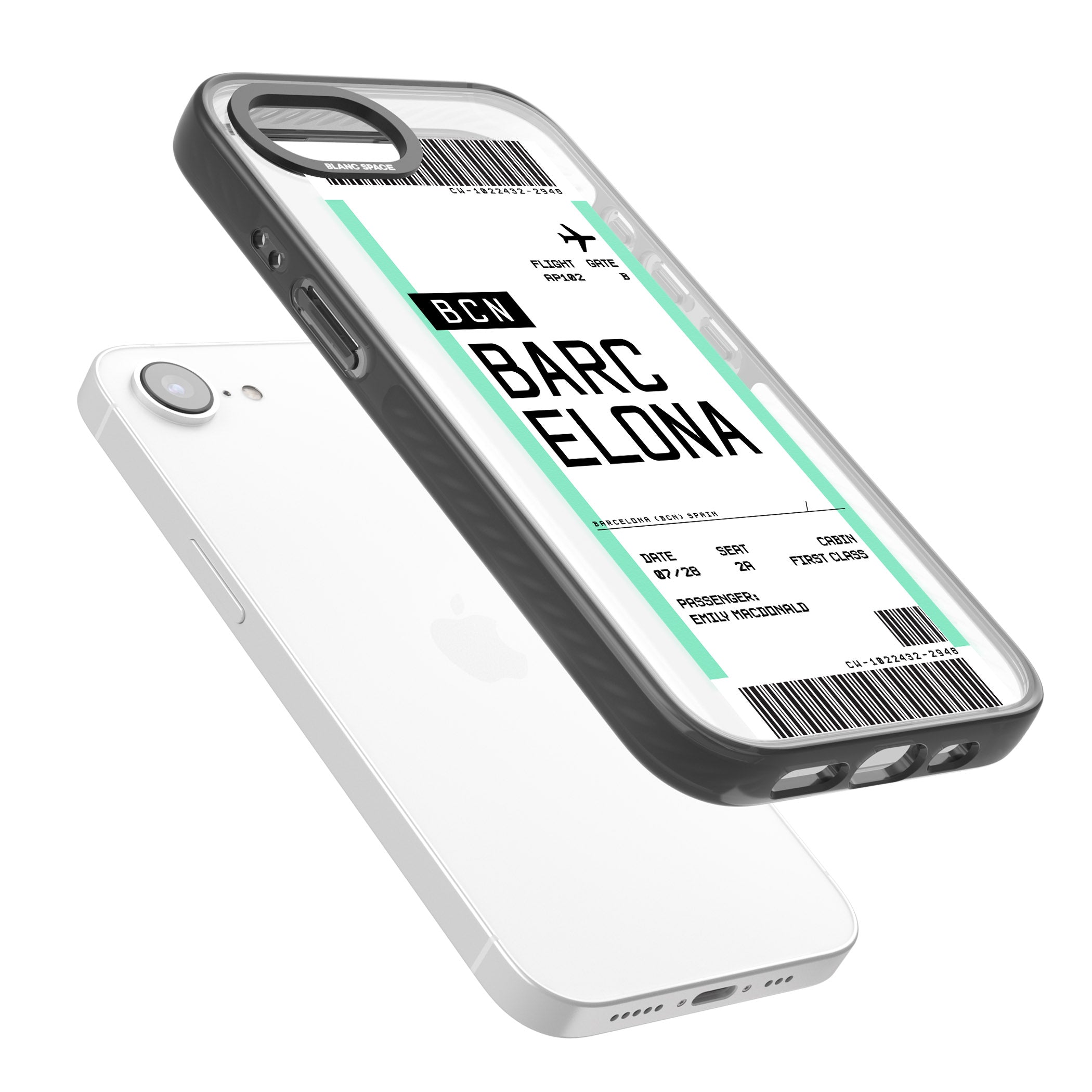 Personalised Barcelona Boarding Pass