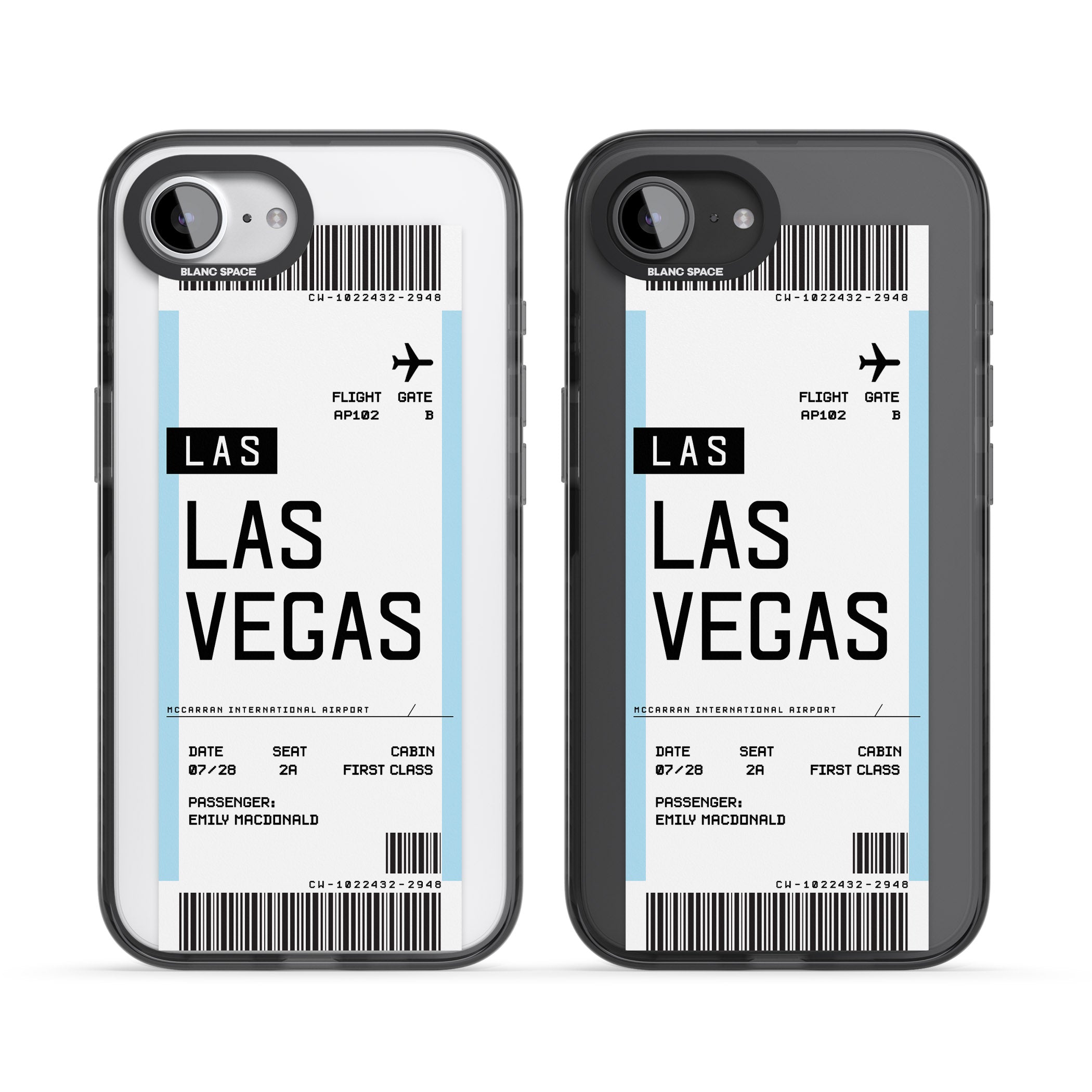 Personalised Las Vegas Boarding Pass