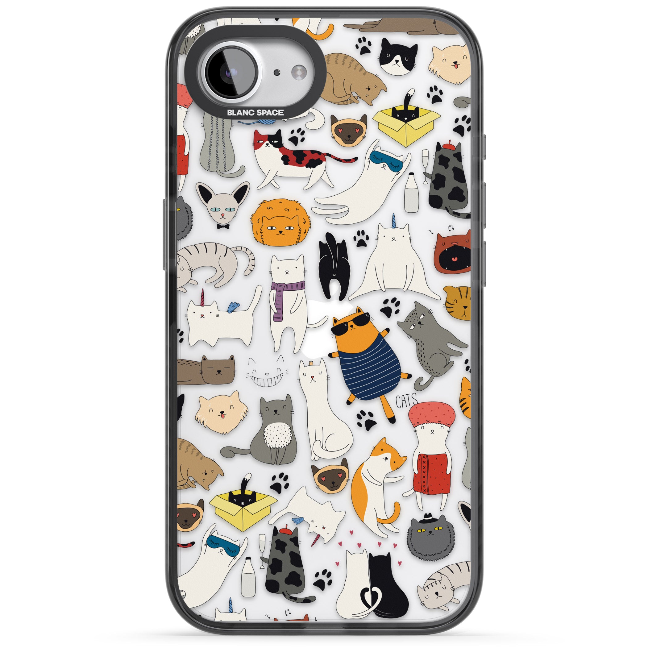 Cartoon Cat Collage