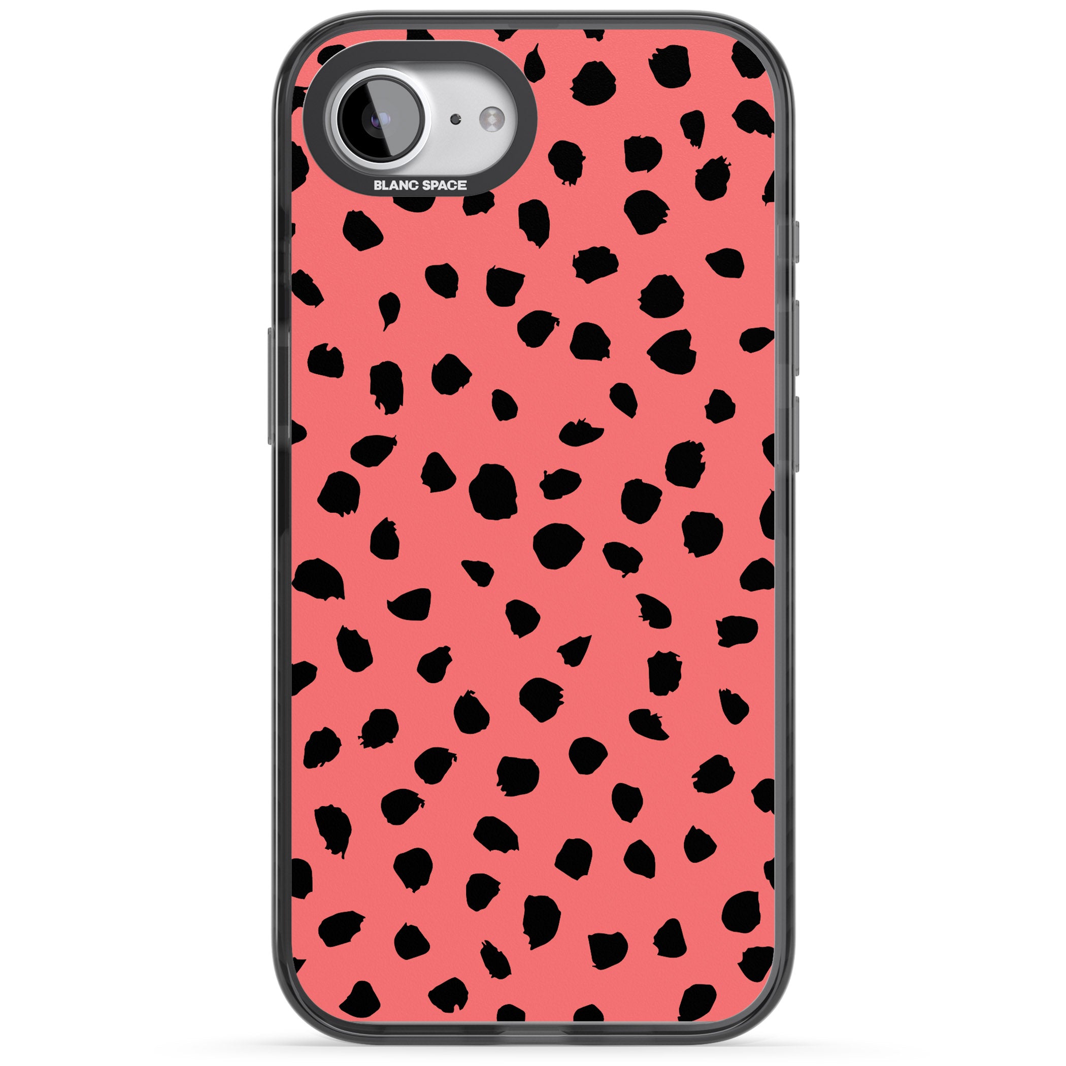 Black Dalmatian Spots On Coral