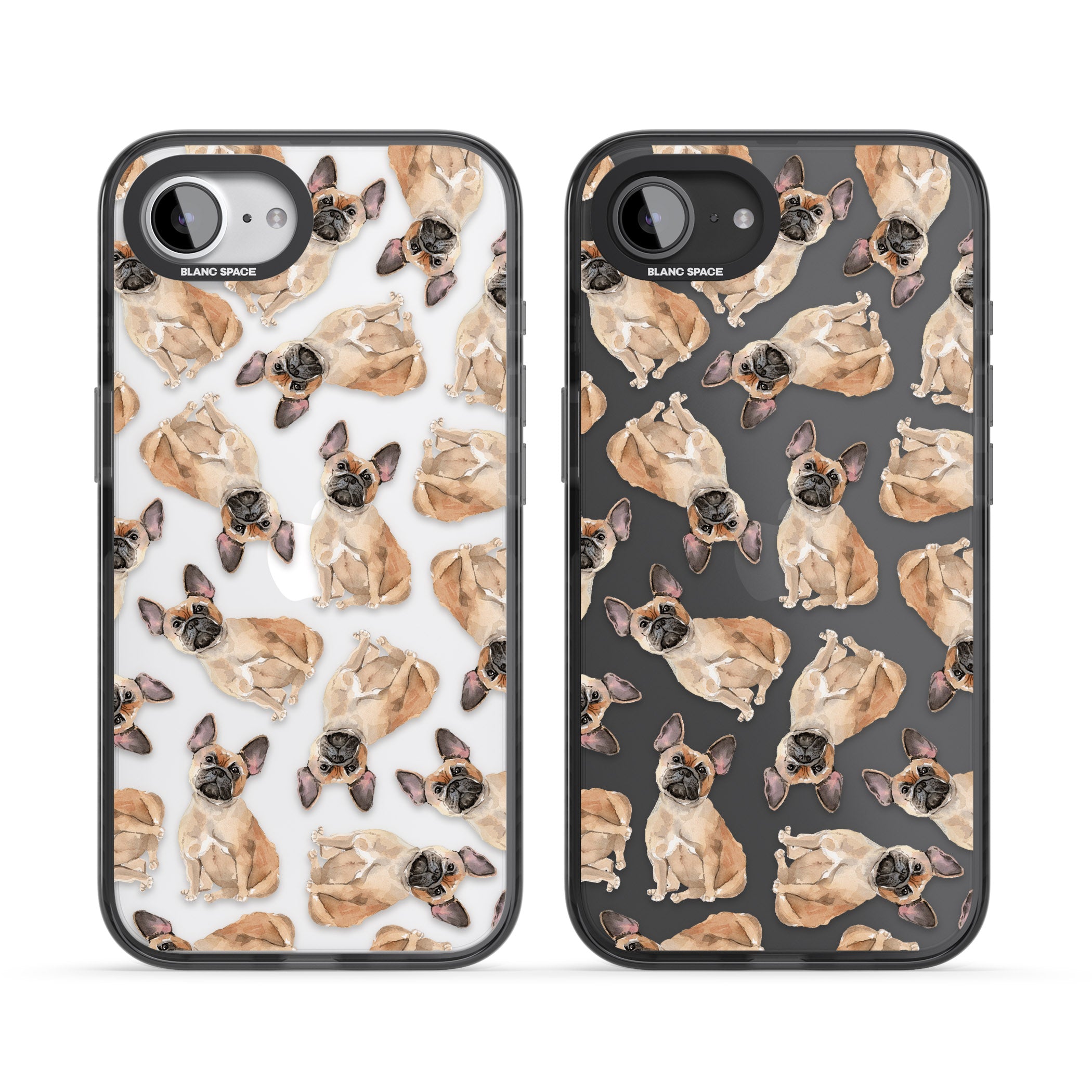 French Bulldog Watercolour Pattern