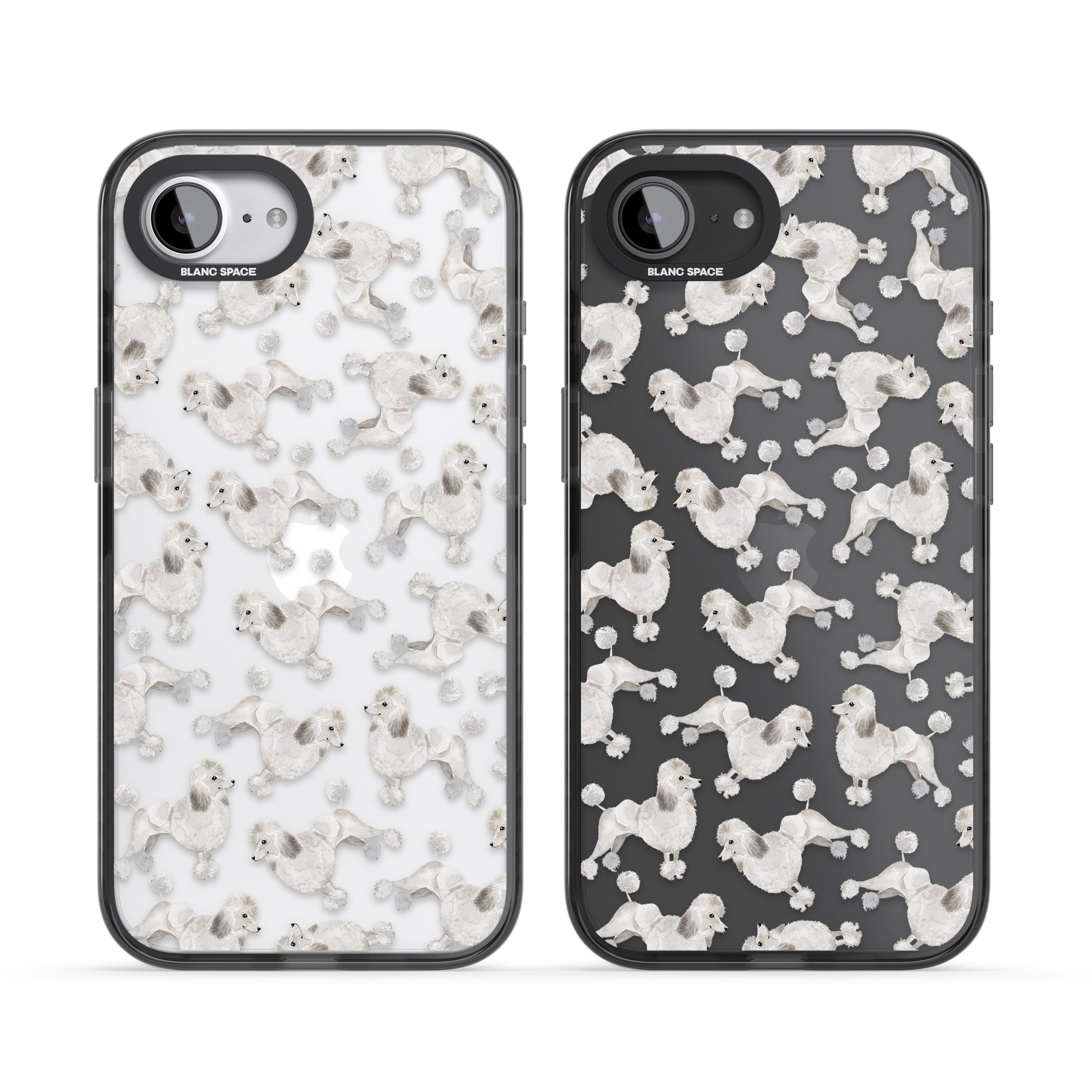 Poodle Watercolor Pattern