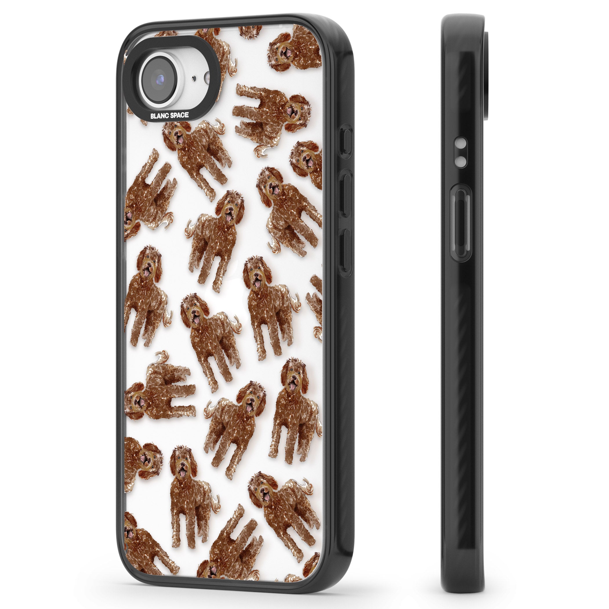 Labradoodle Brown Pattern