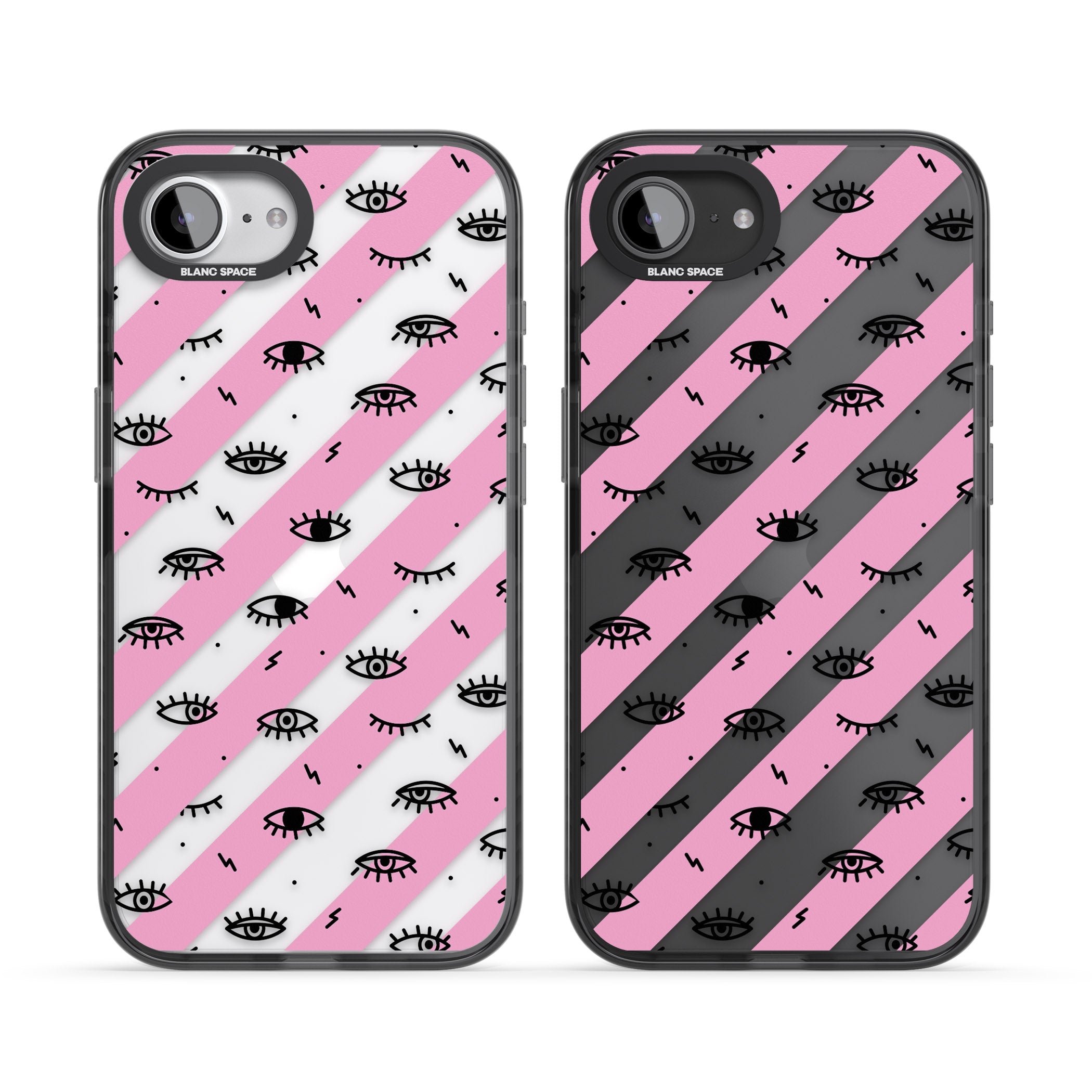 Pink Stripe Eyes